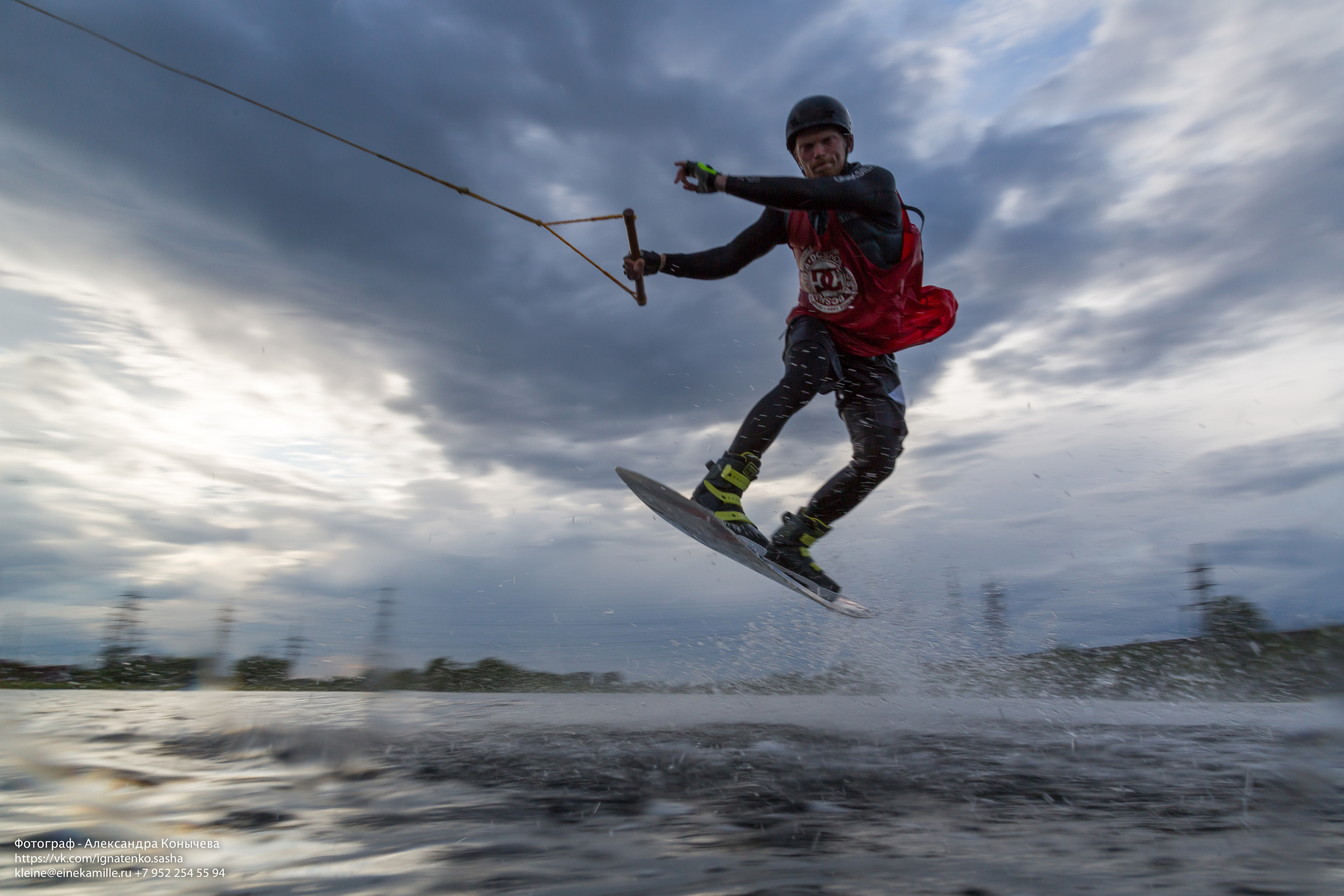 Вейкбординг. Репортаржный фотограф в Архангельске Александра Конычева