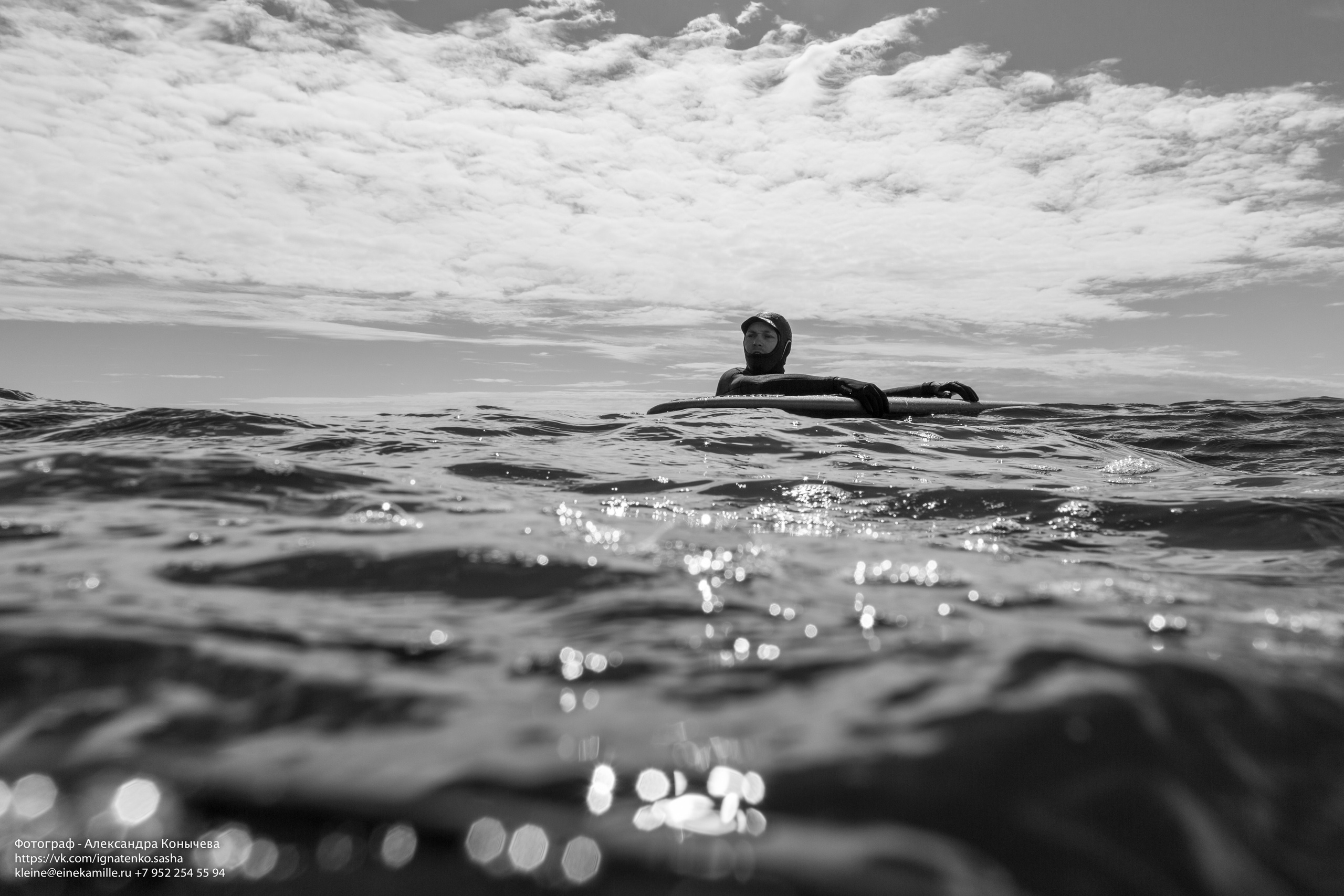 Серфинг на Белом море. Репортаржный фотограф в Архангельске Александра Конычева