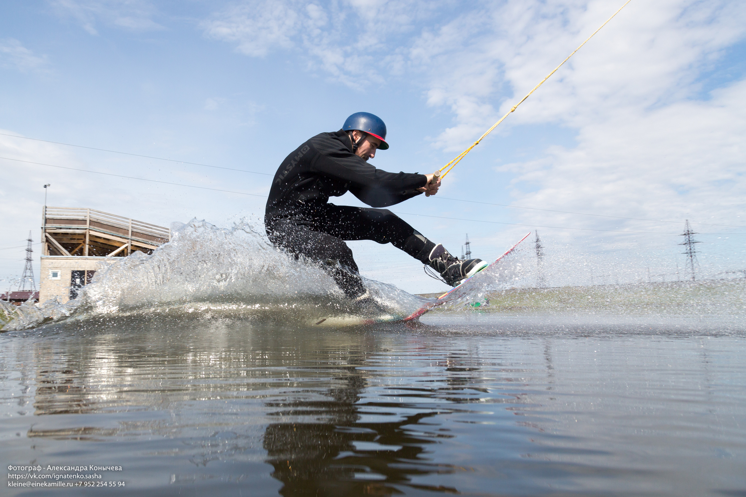 Вейкбординг. Репортаржный фотограф в Архангельске Александра Конычева