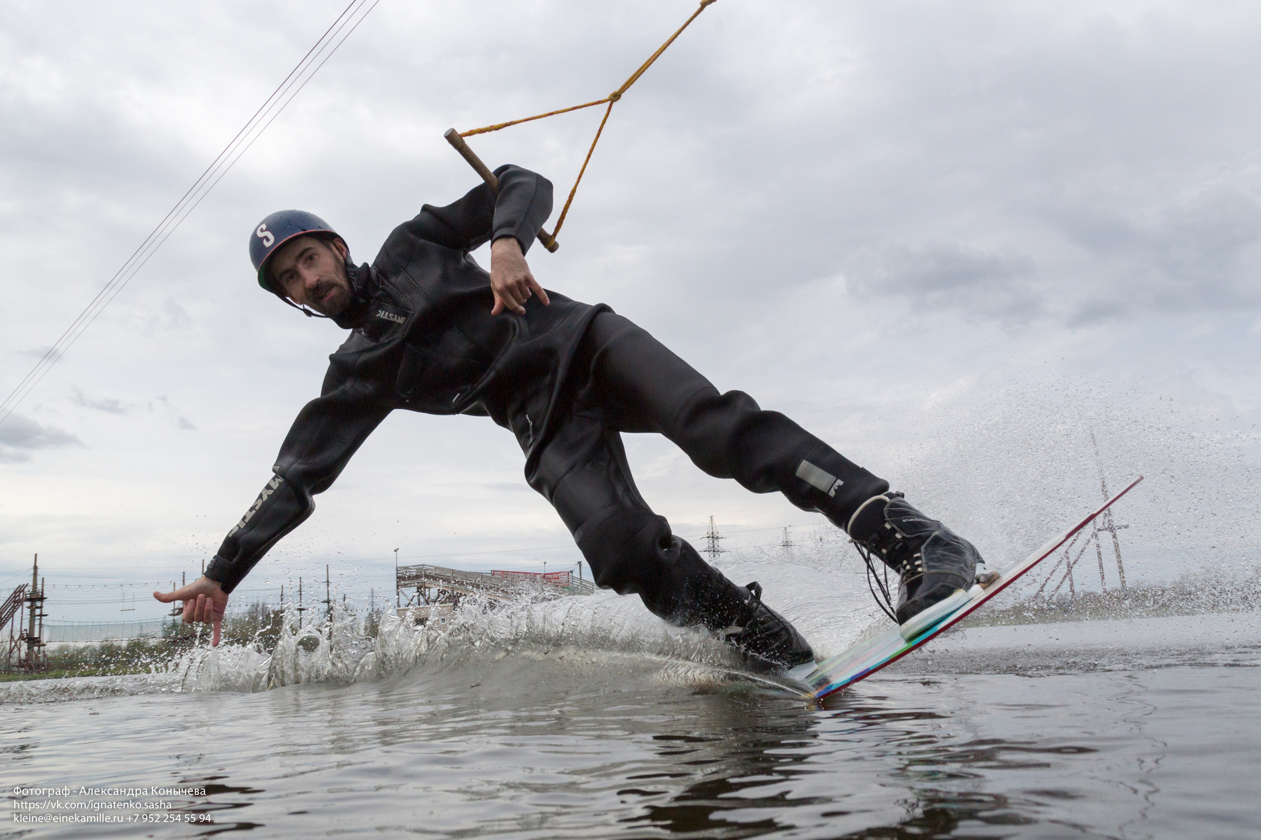 Вейкбординг. Репортаржный фотограф в Архангельске Александра Конычева