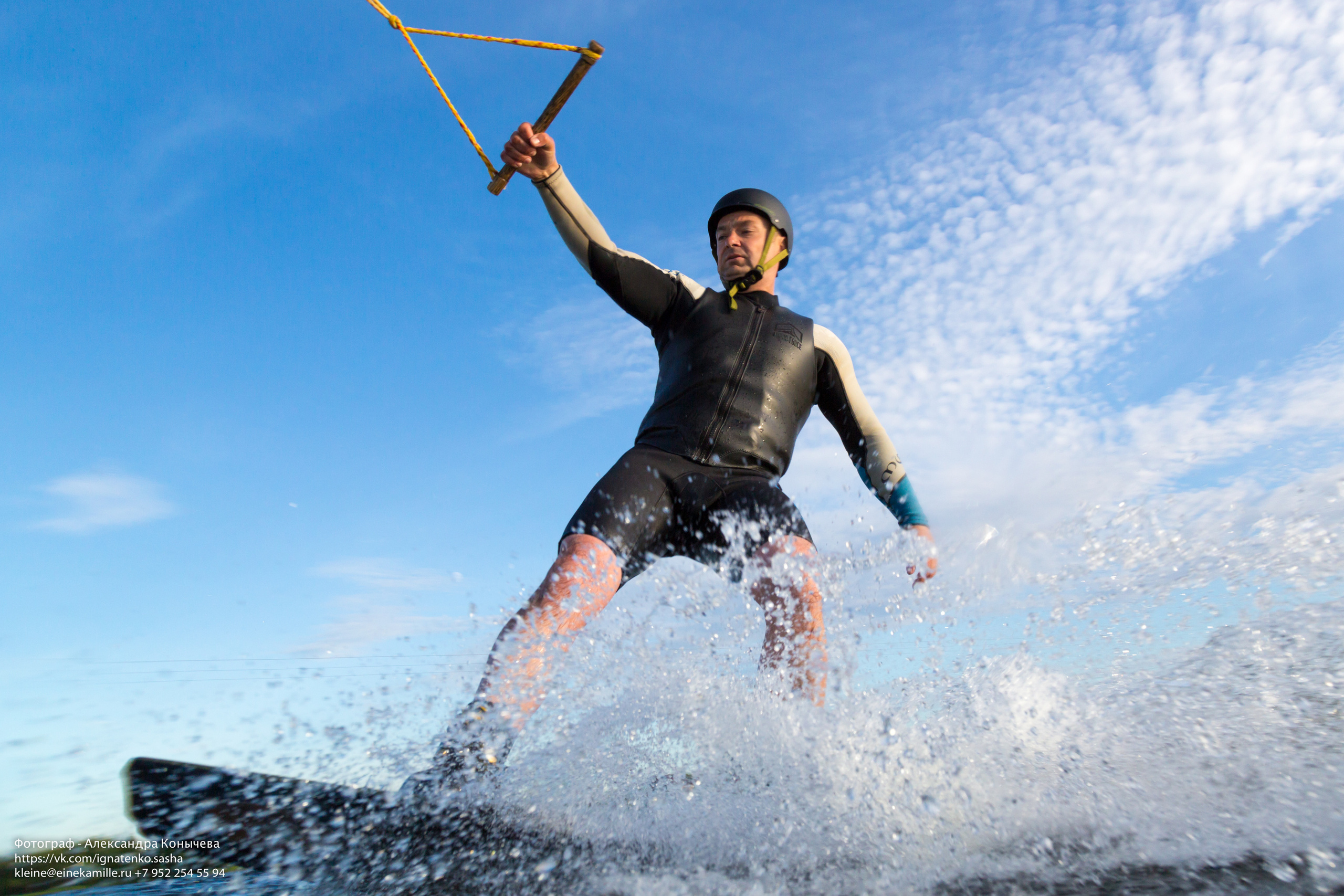 Вейкбординг. Репортаржный фотограф в Архангельске Александра Конычева