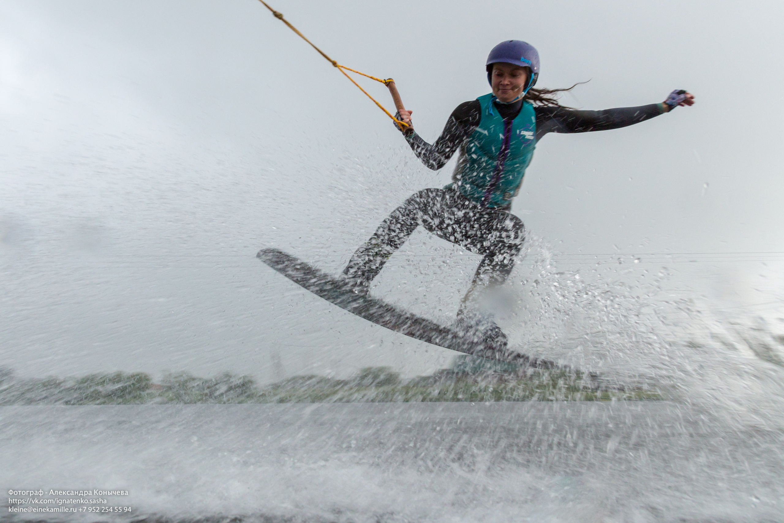 Вейкбординг. Репортаржный фотограф в Архангельске Александра Конычева