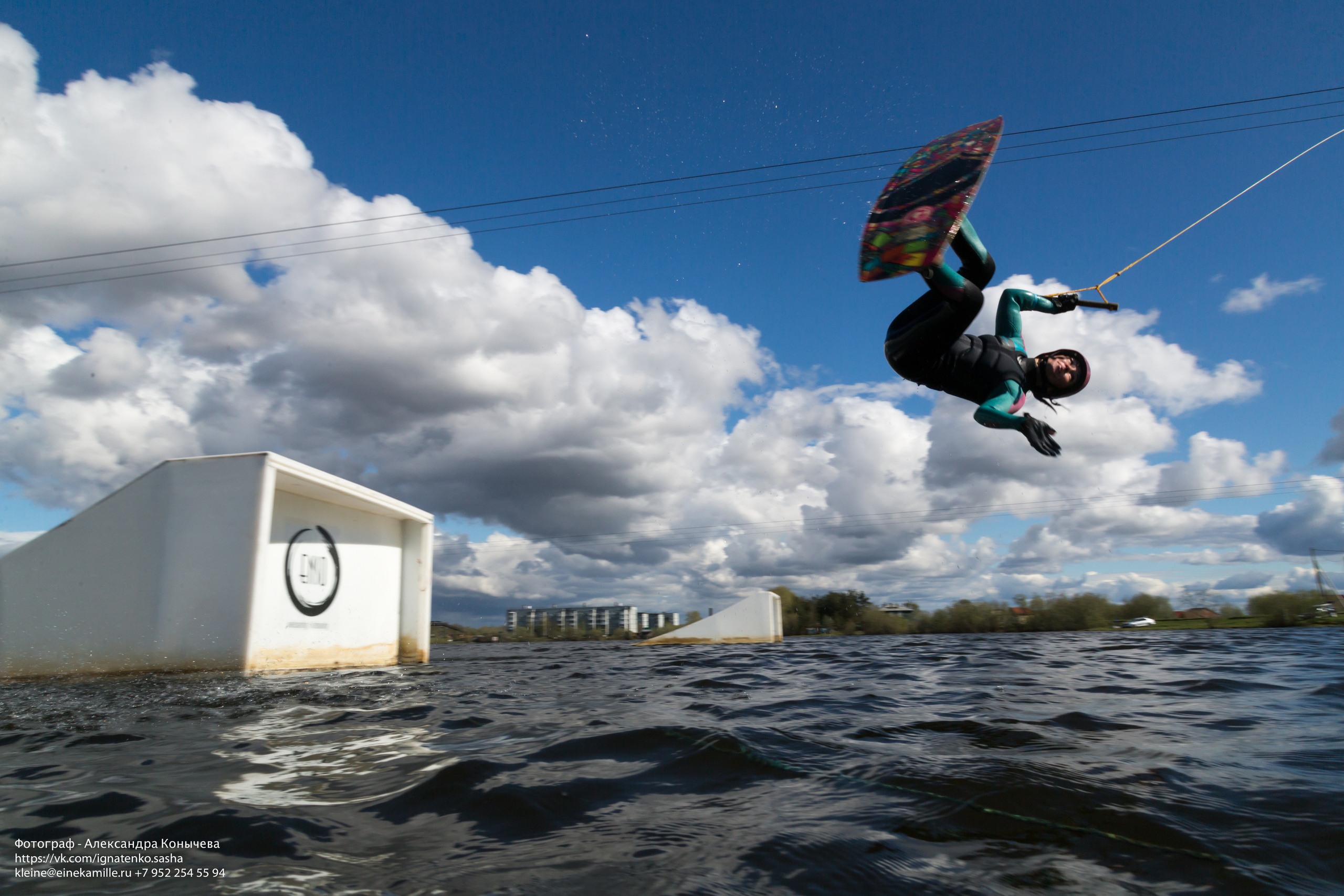 Вейкбординг. Репортаржный фотограф в Архангельске Александра Конычева