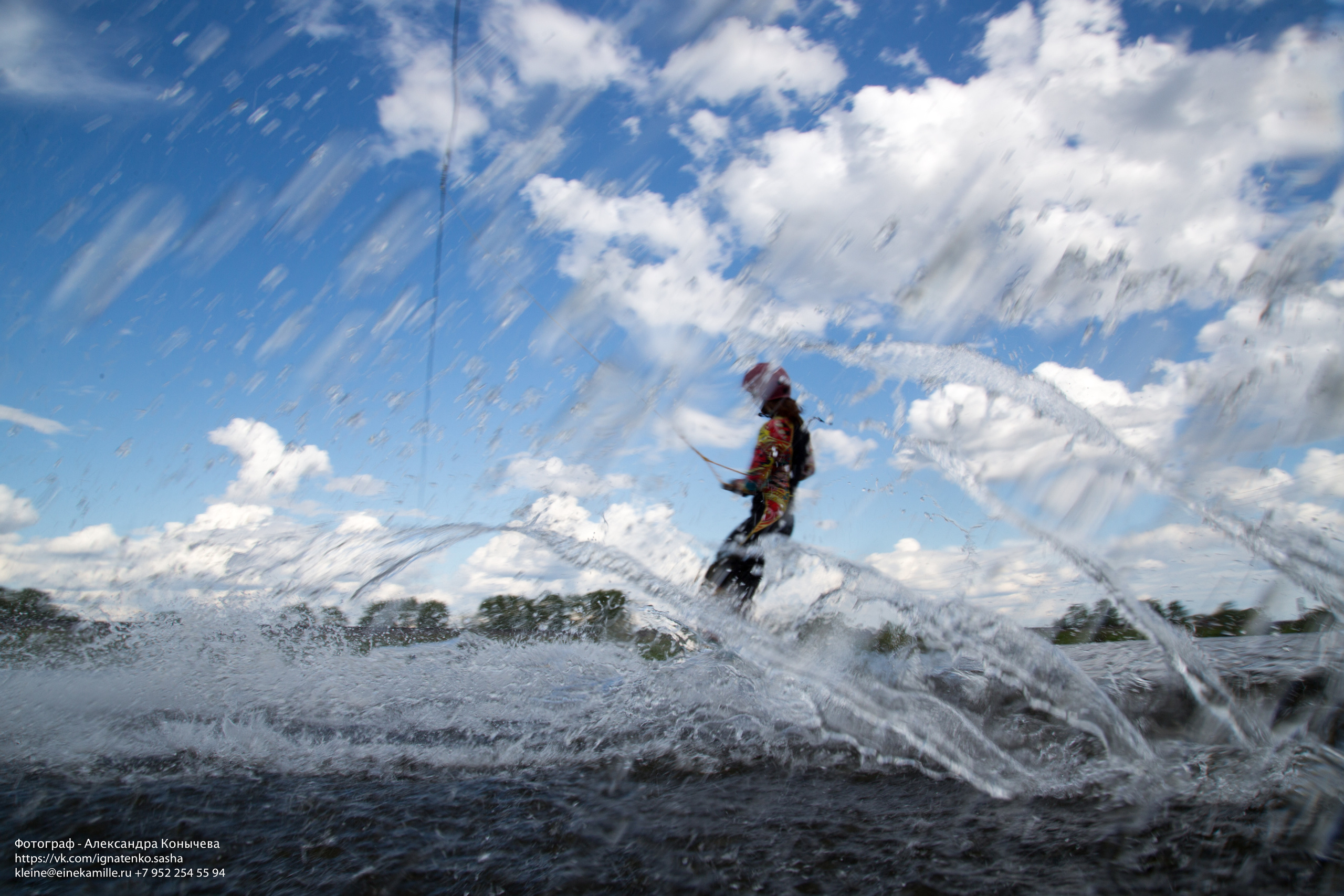Вейкбординг. Репортаржный фотограф в Архангельске Александра Конычева