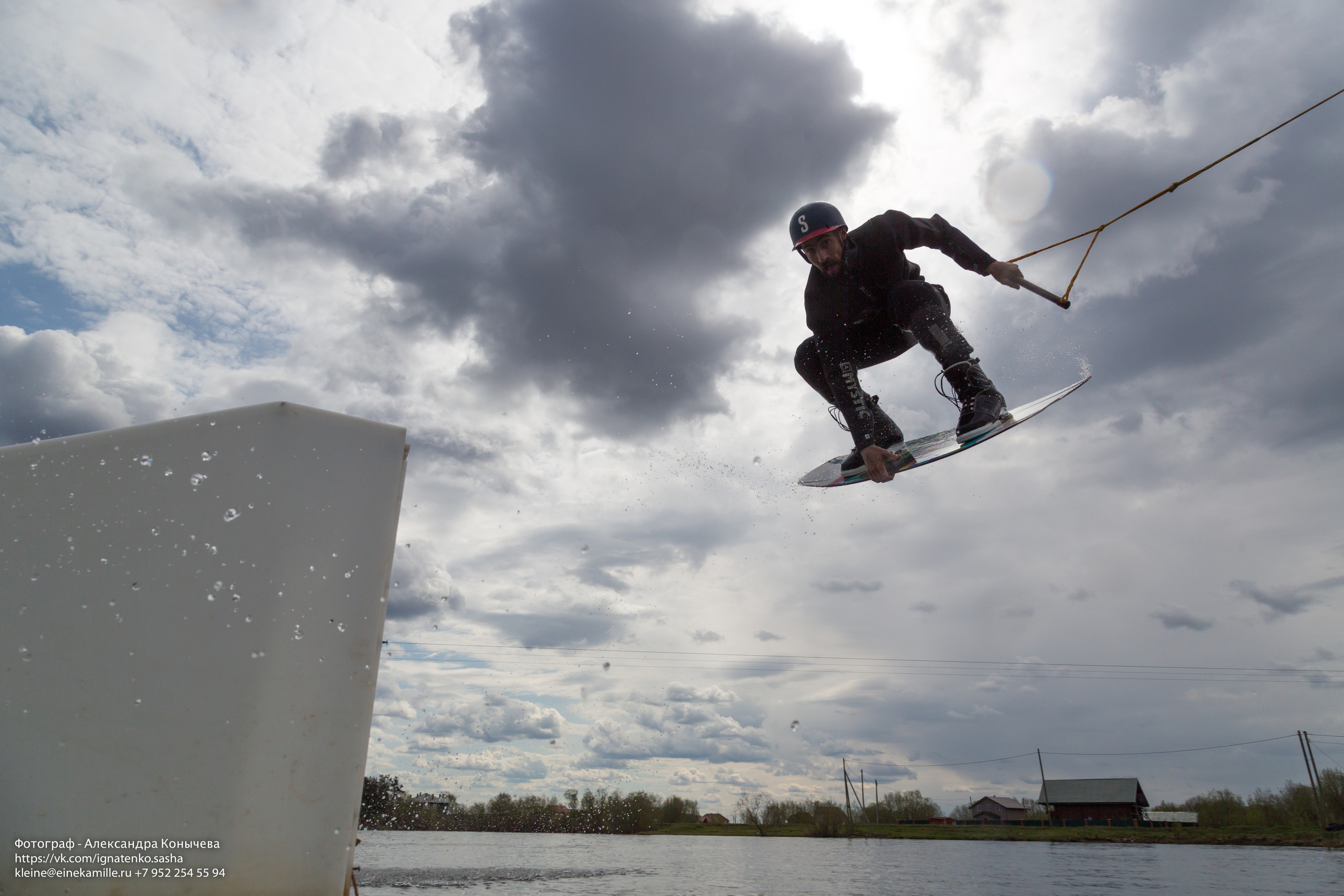 Вейкбординг. Репортаржный фотограф в Архангельске Александра Конычева