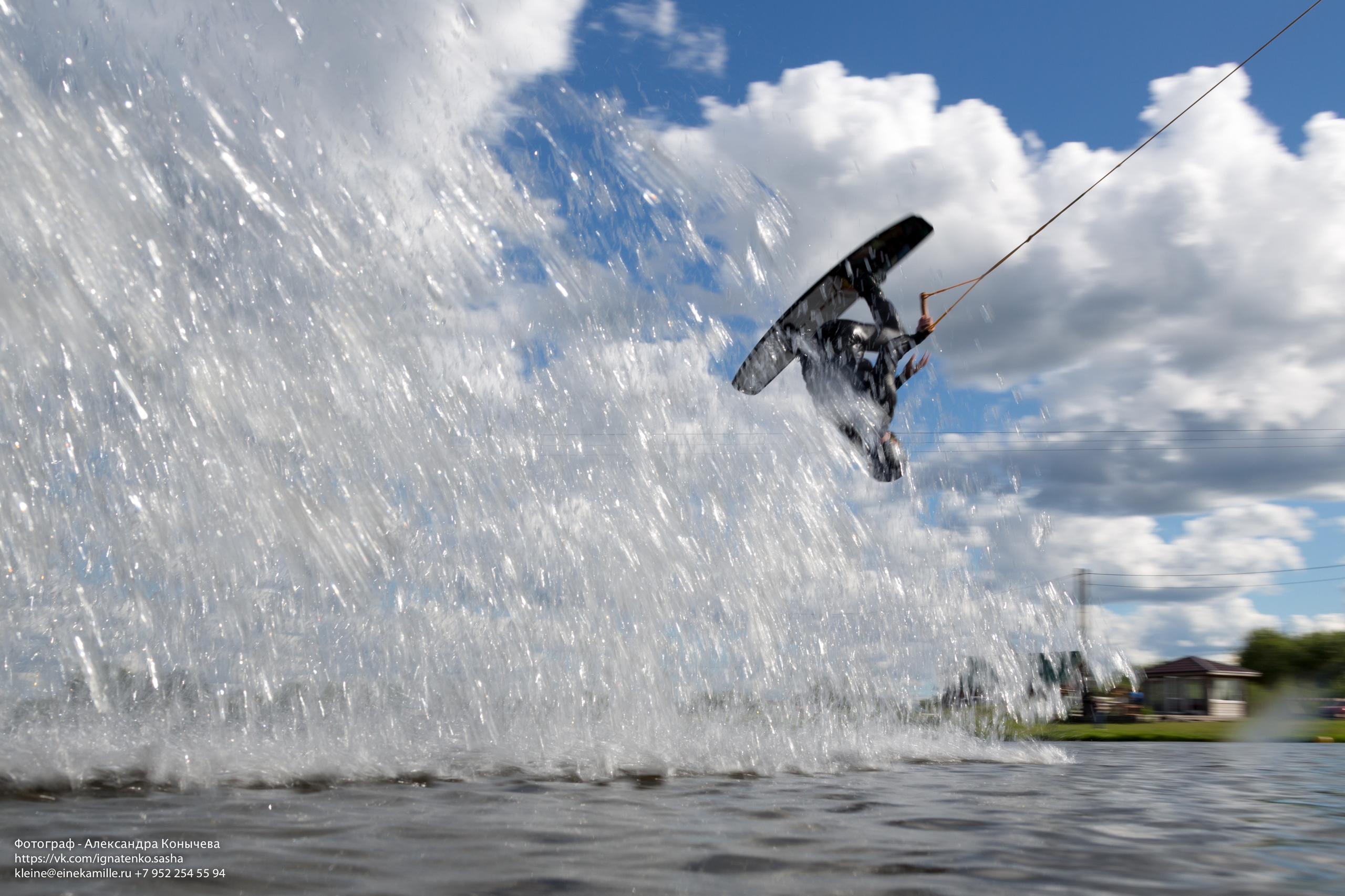 Вейкбординг. Репортаржный фотограф в Архангельске Александра Конычева