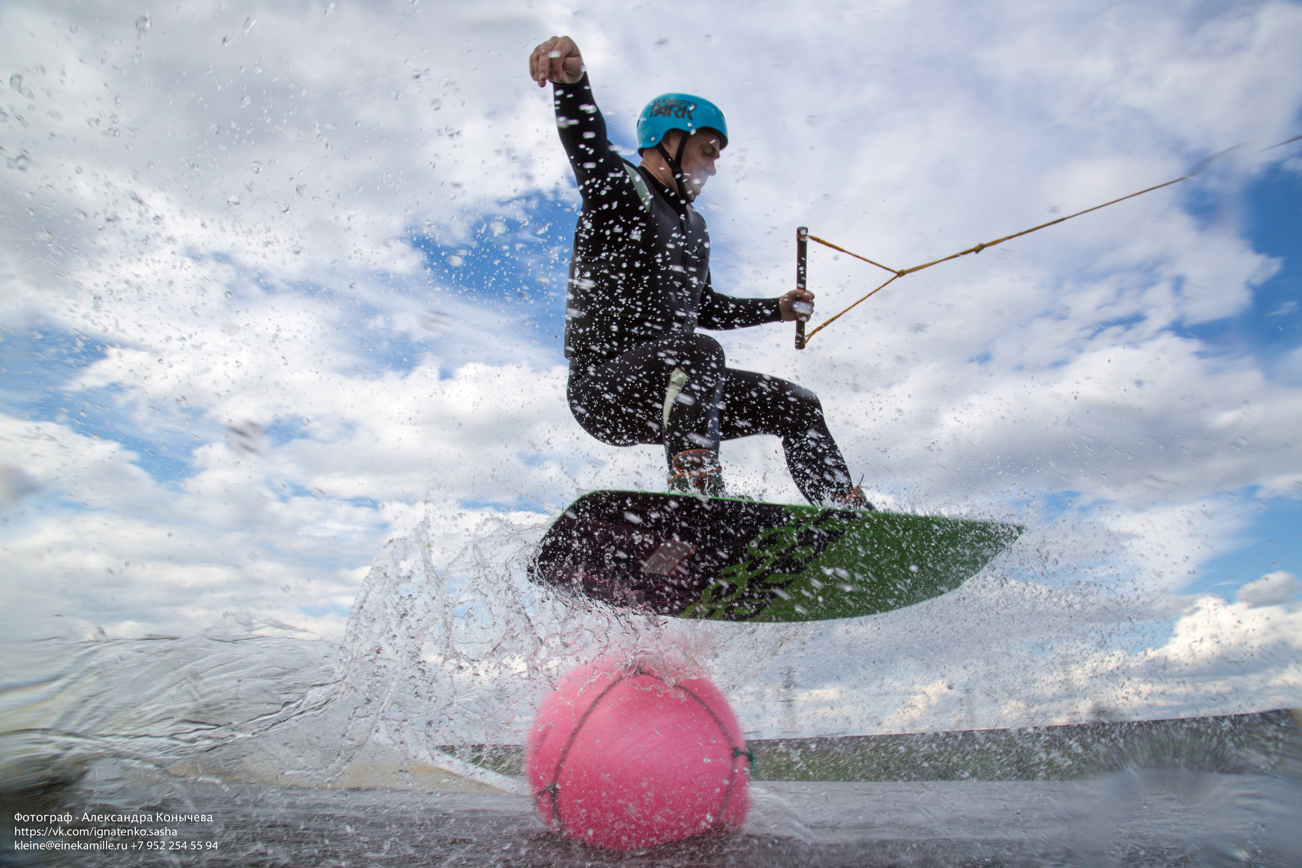 Вейкбординг. Репортаржный фотограф в Архангельске Александра Конычева