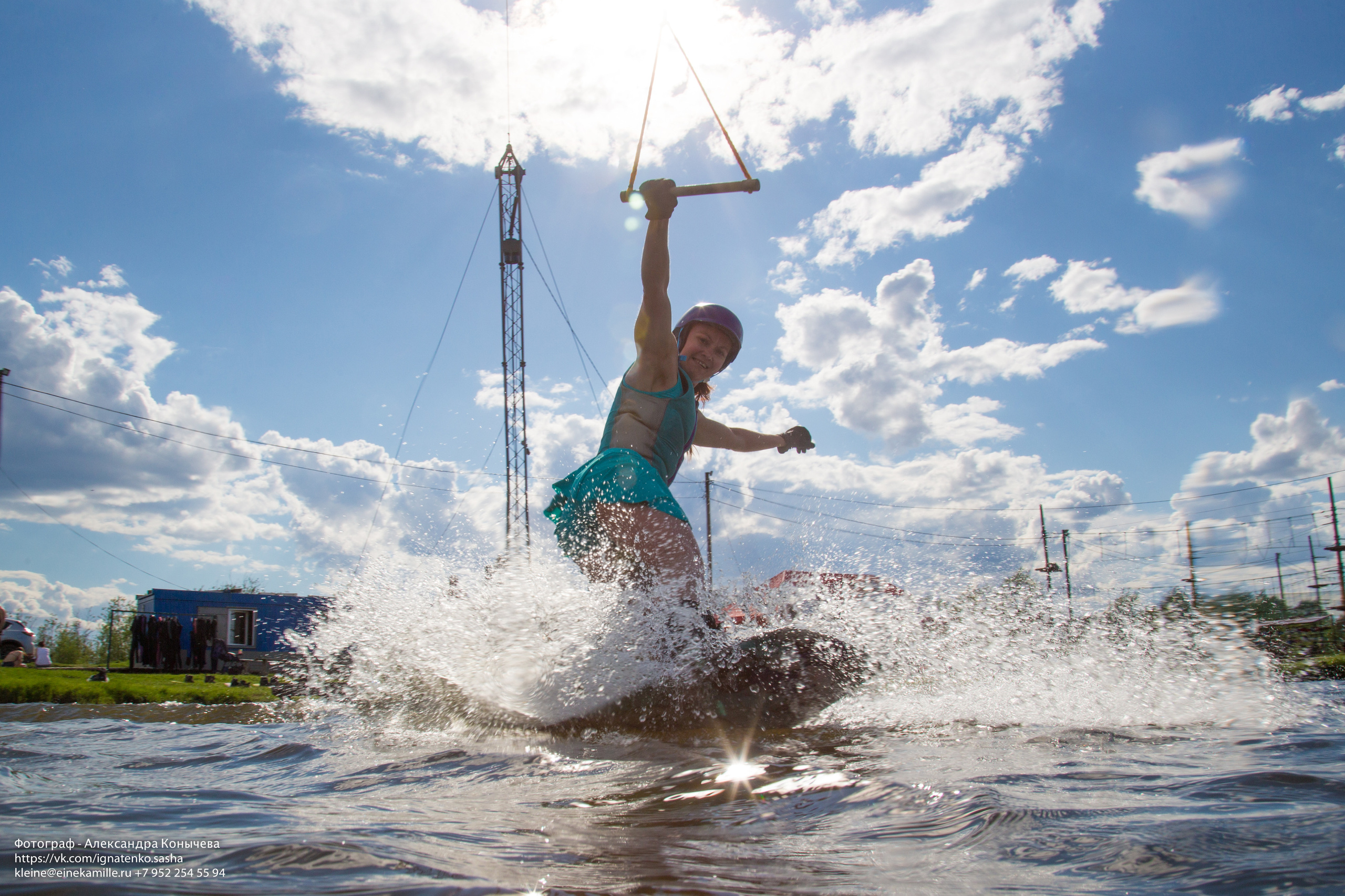 Вейкбординг. Репортаржный фотограф в Архангельске Александра Конычева