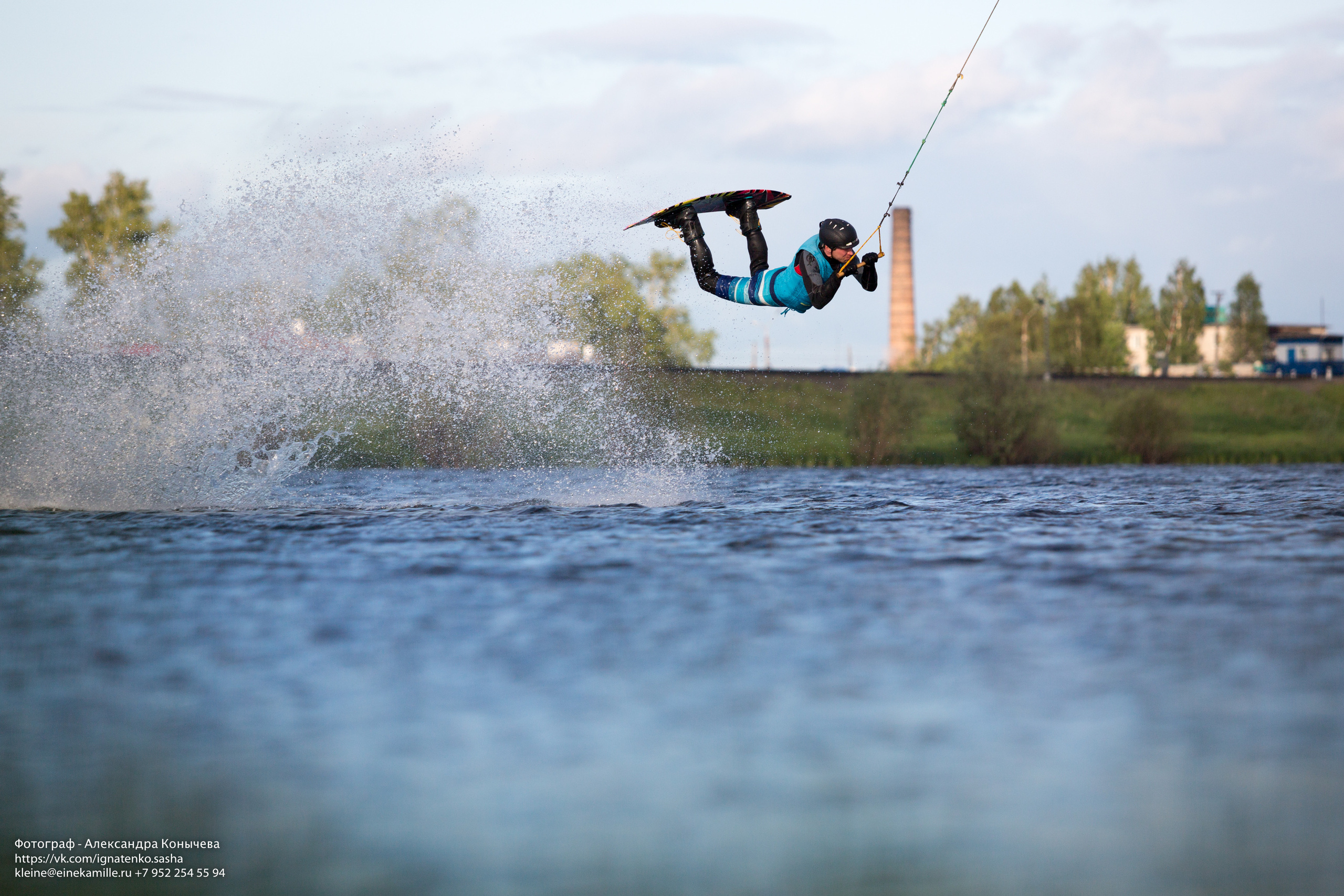 Вейкбординг. Репортаржный фотограф в Архангельске Александра Конычева