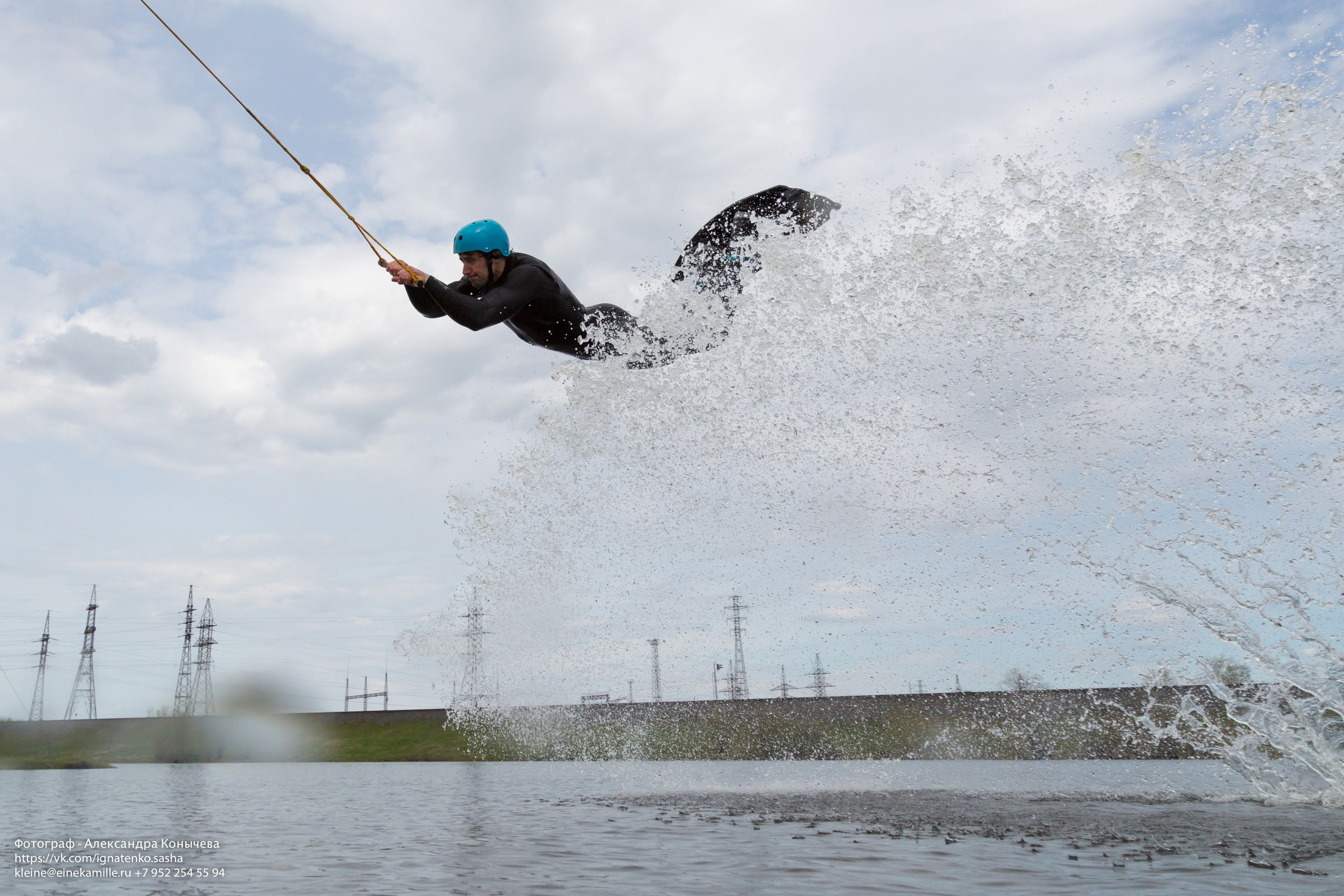 Вейкбординг. Репортаржный фотограф в Архангельске Александра Конычева