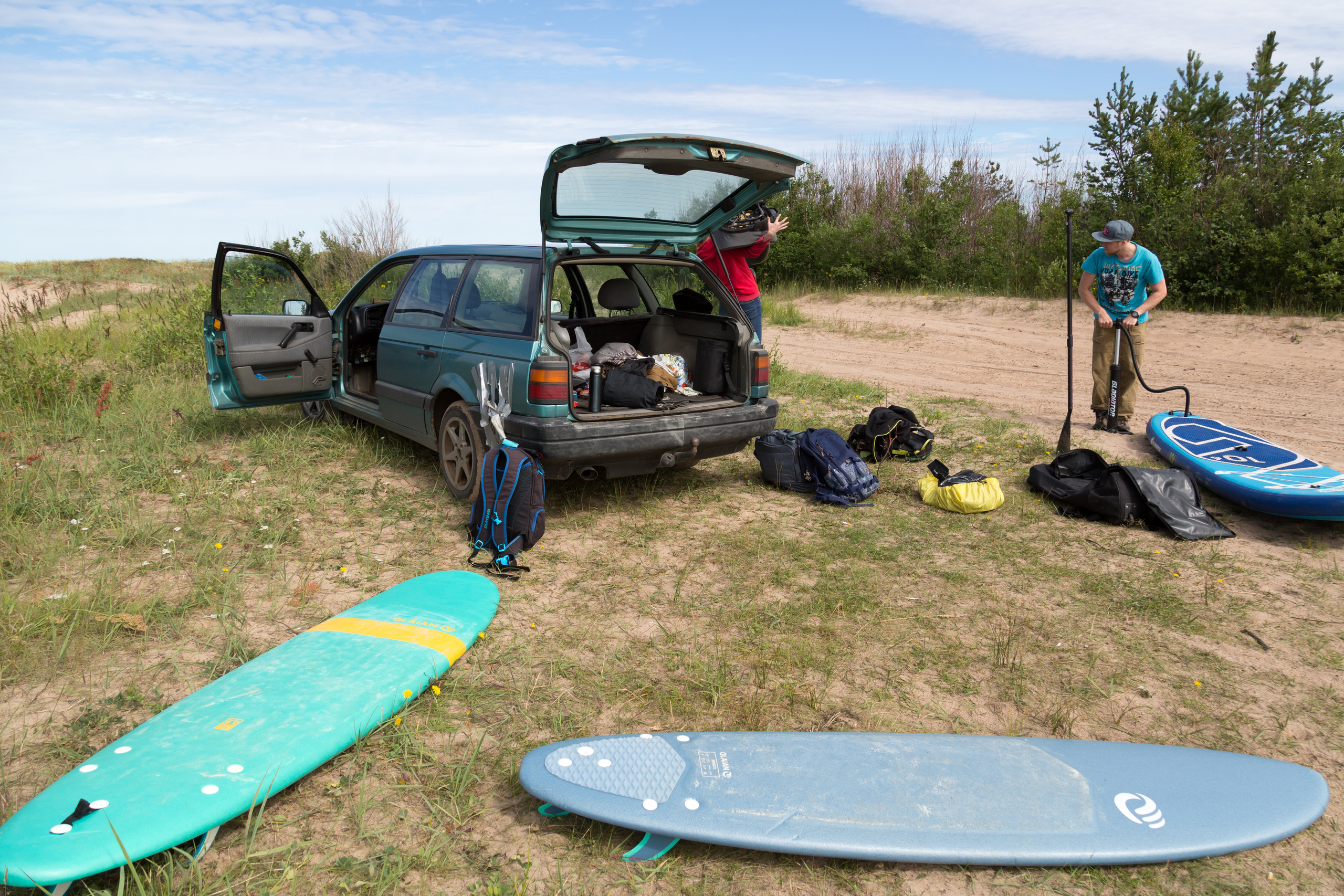 Серфинг на Белом море. Репортаржный фотограф в Архангельске Александра Конычева
