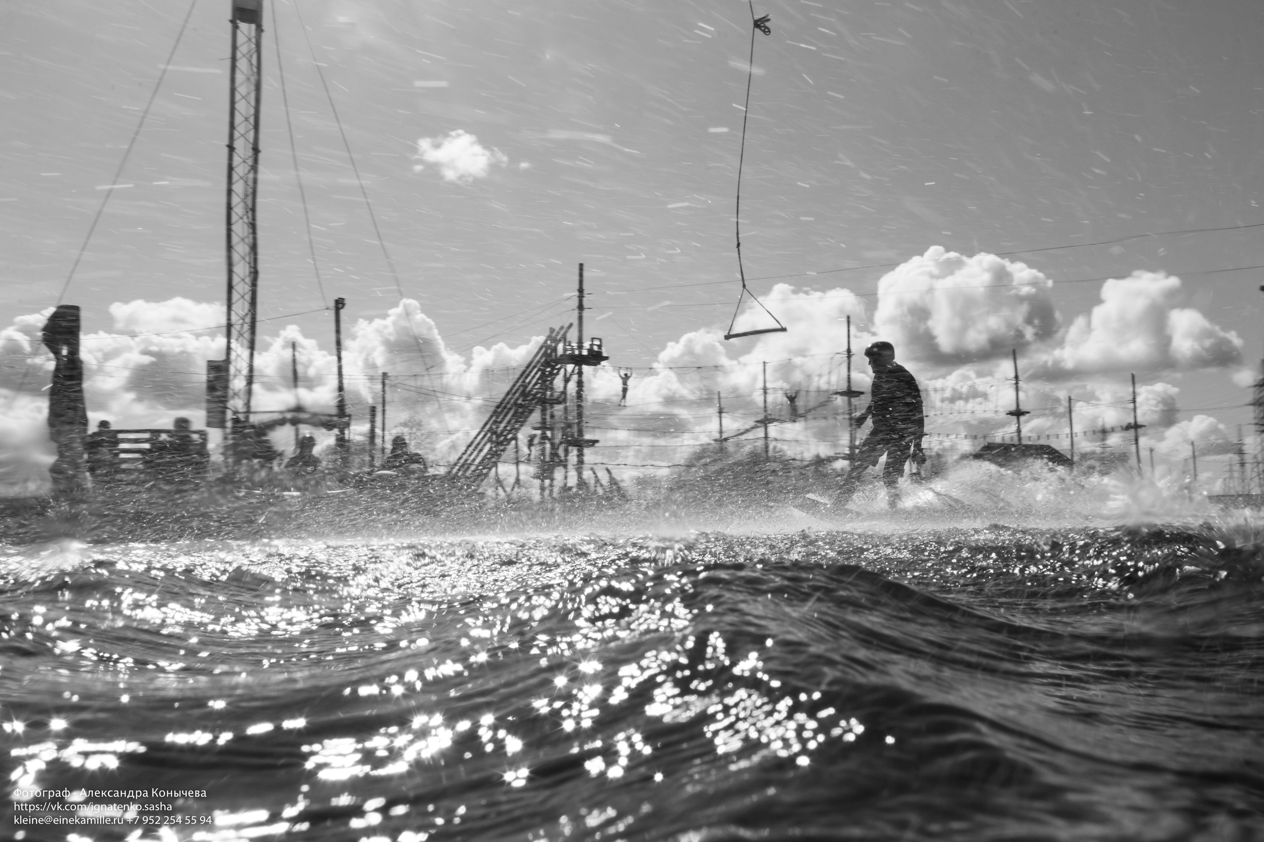 Вейкбординг. Репортаржный фотограф в Архангельске Александра Конычева