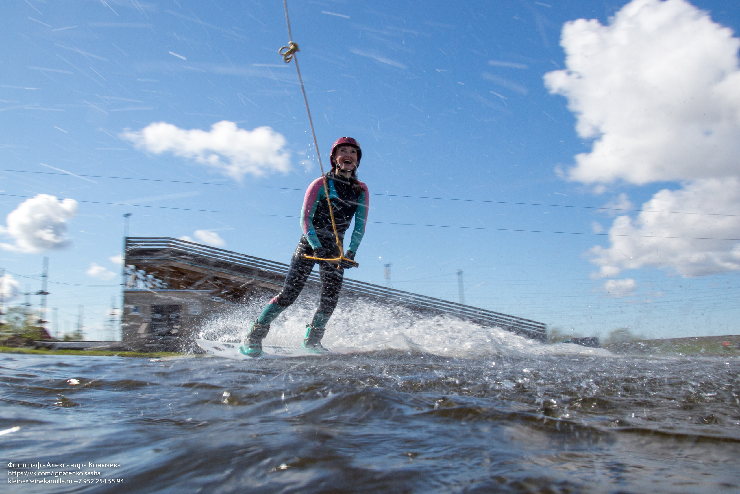 Вейкбординг. Репортаржный фотограф в Архангельске Александра Конычева