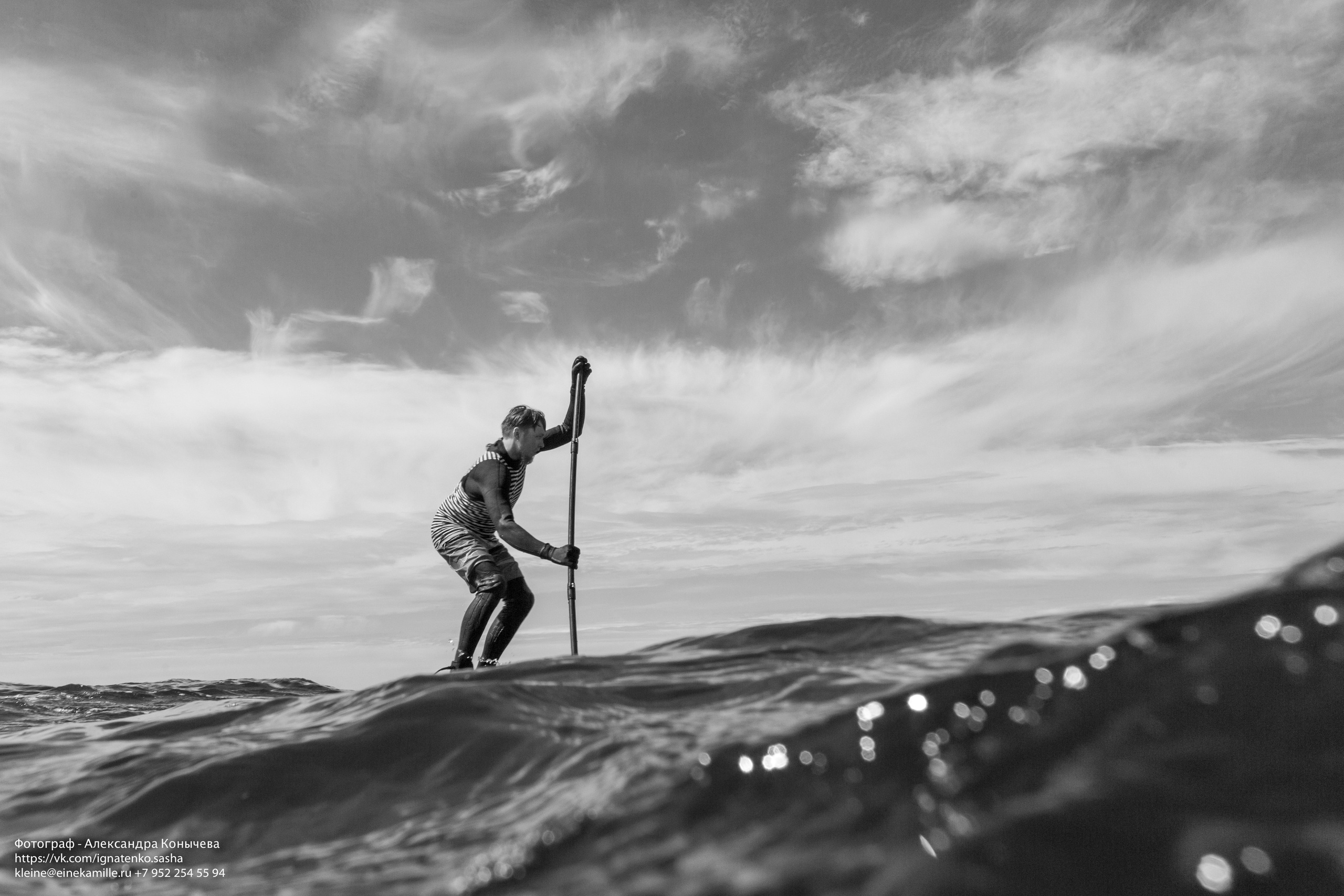 Серфинг на Белом море. Репортаржный фотограф в Архангельске Александра Конычева