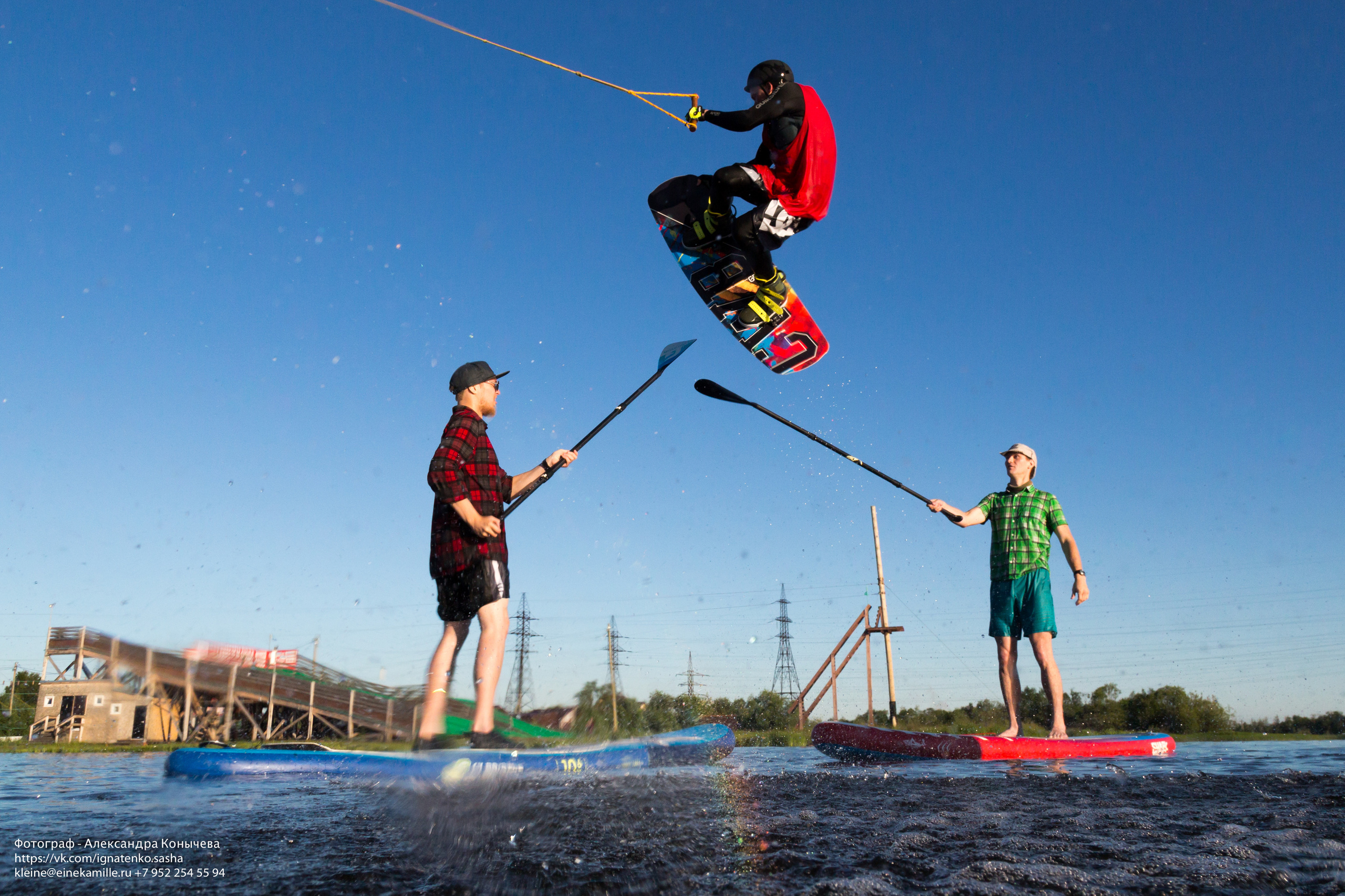 Вейкбординг. Репортаржный фотограф в Архангельске Александра Конычева