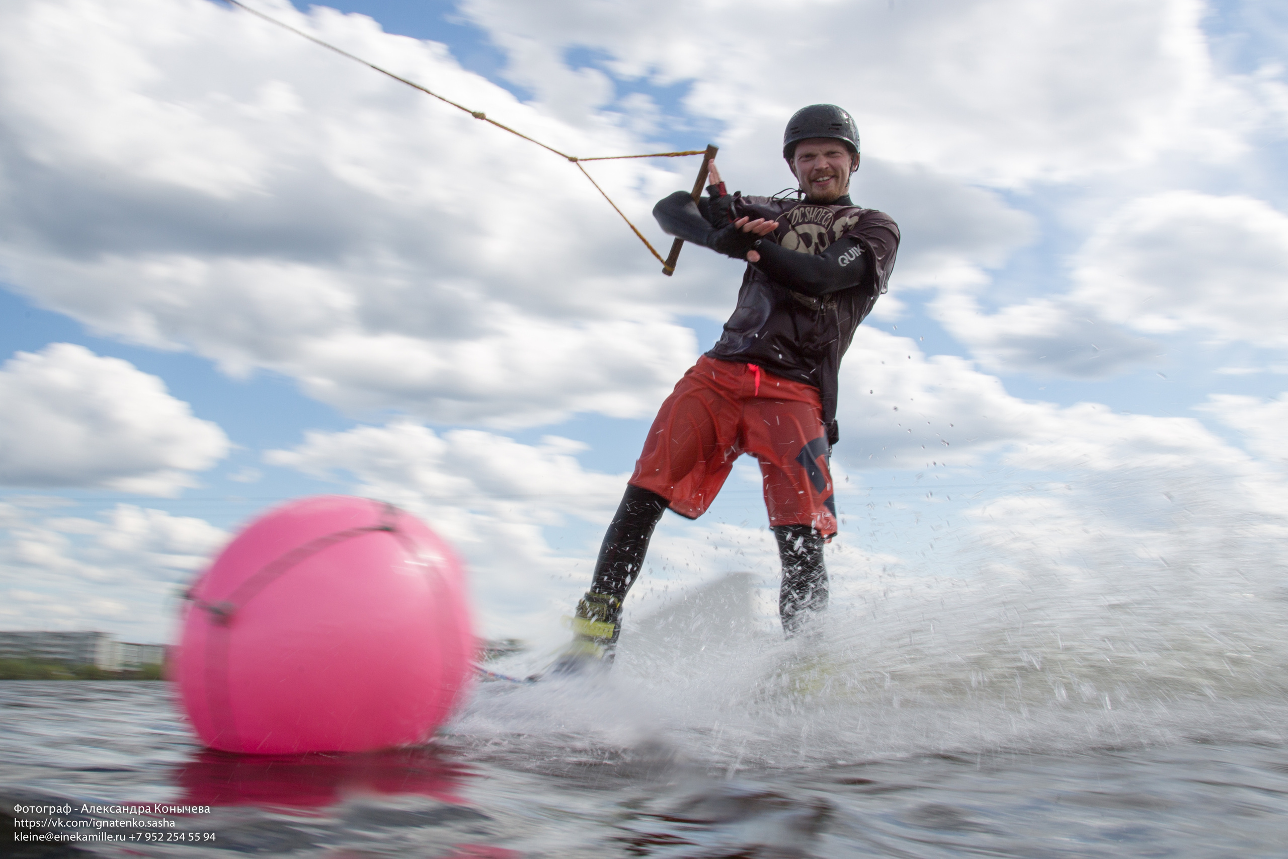 Вейкбординг. Репортаржный фотограф в Архангельске Александра Конычева
