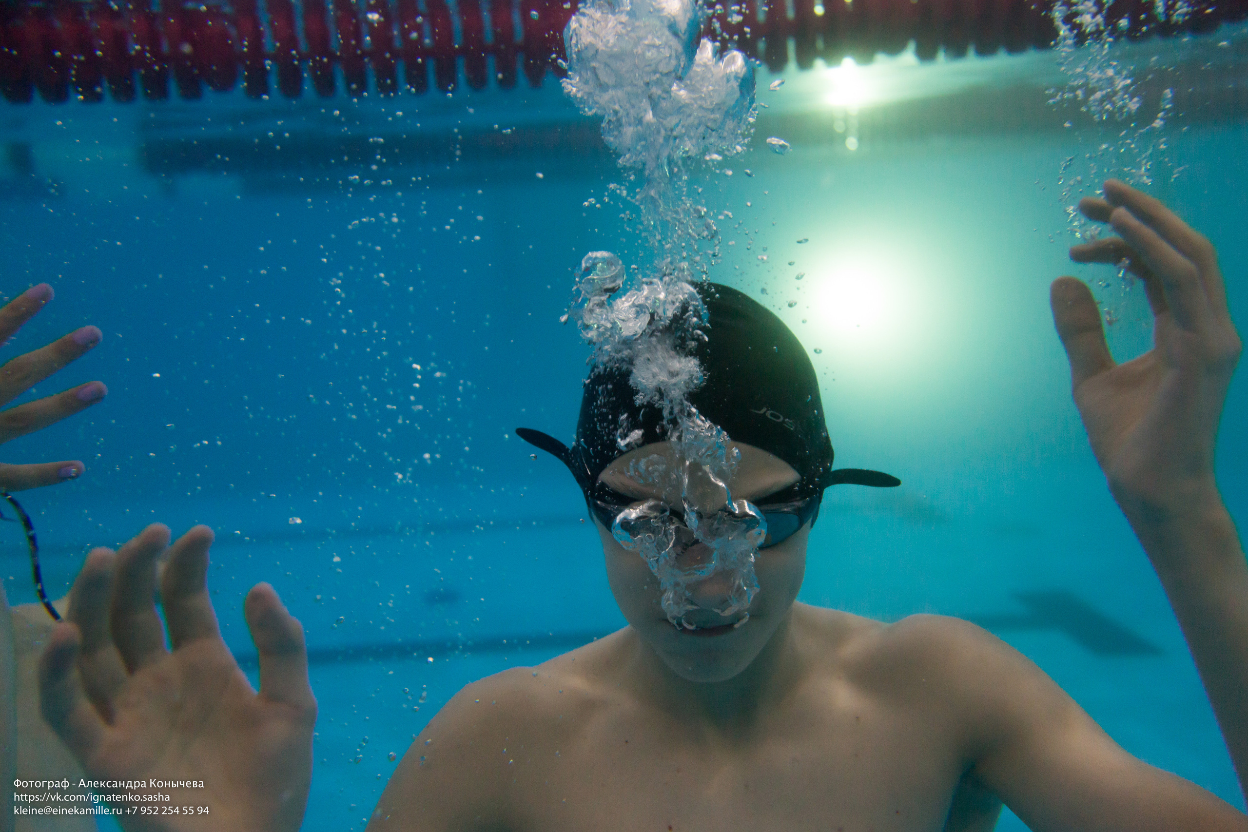 Большой бассейн (соревнования, тренировки). Репортаржный фотограф в Архангельске Александра Конычева