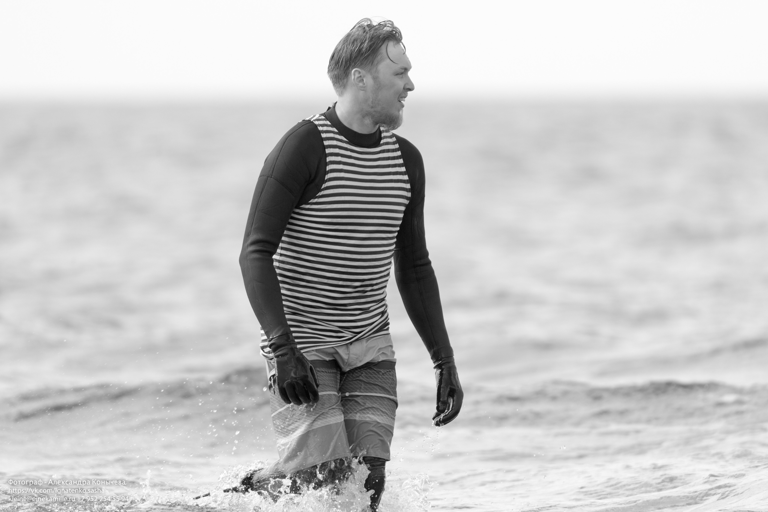 Серфинг на Белом море. Репортаржный фотограф в Архангельске Александра Конычева