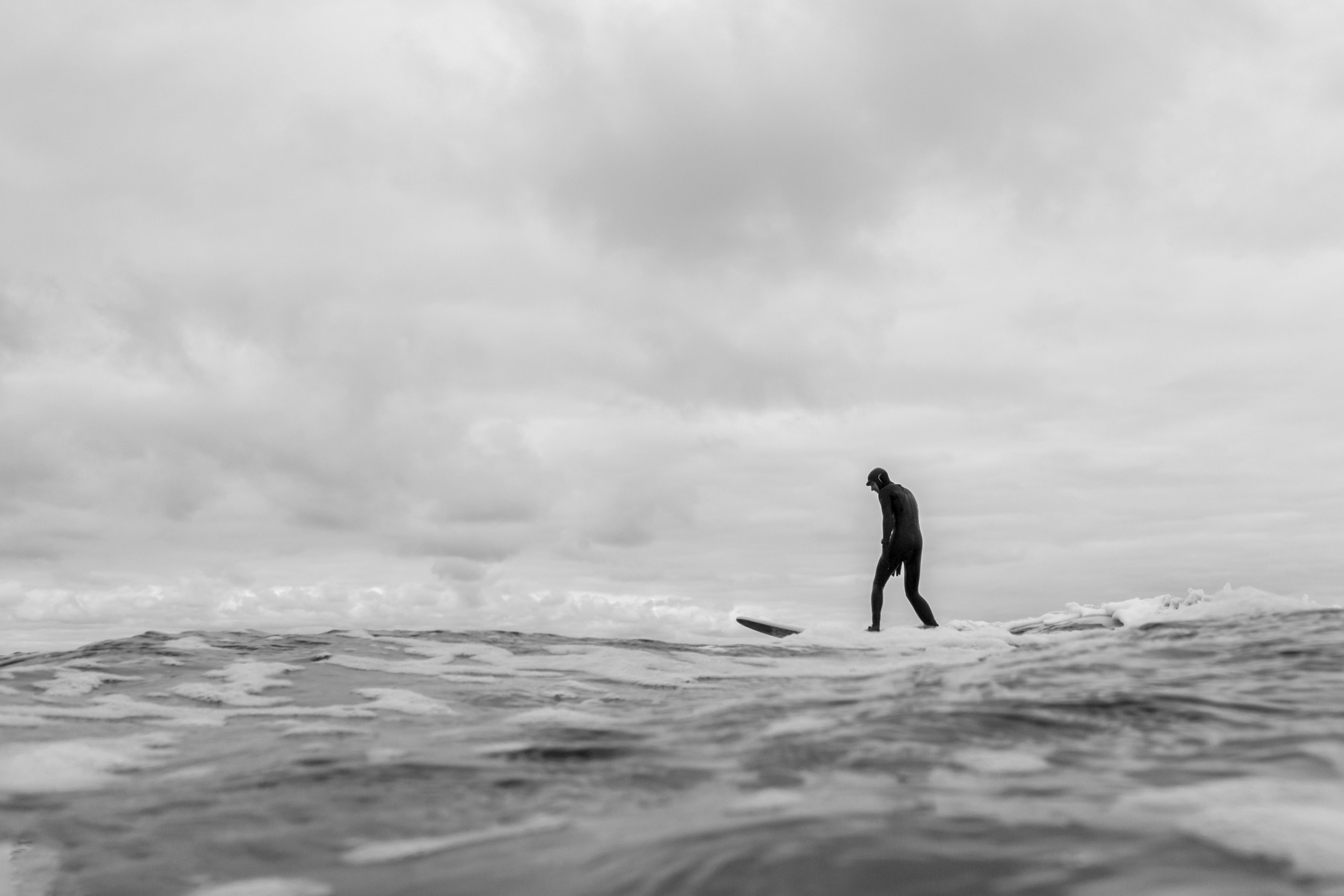 Серфинг на Белом море. Репортаржный фотограф в Архангельске Александра Конычева