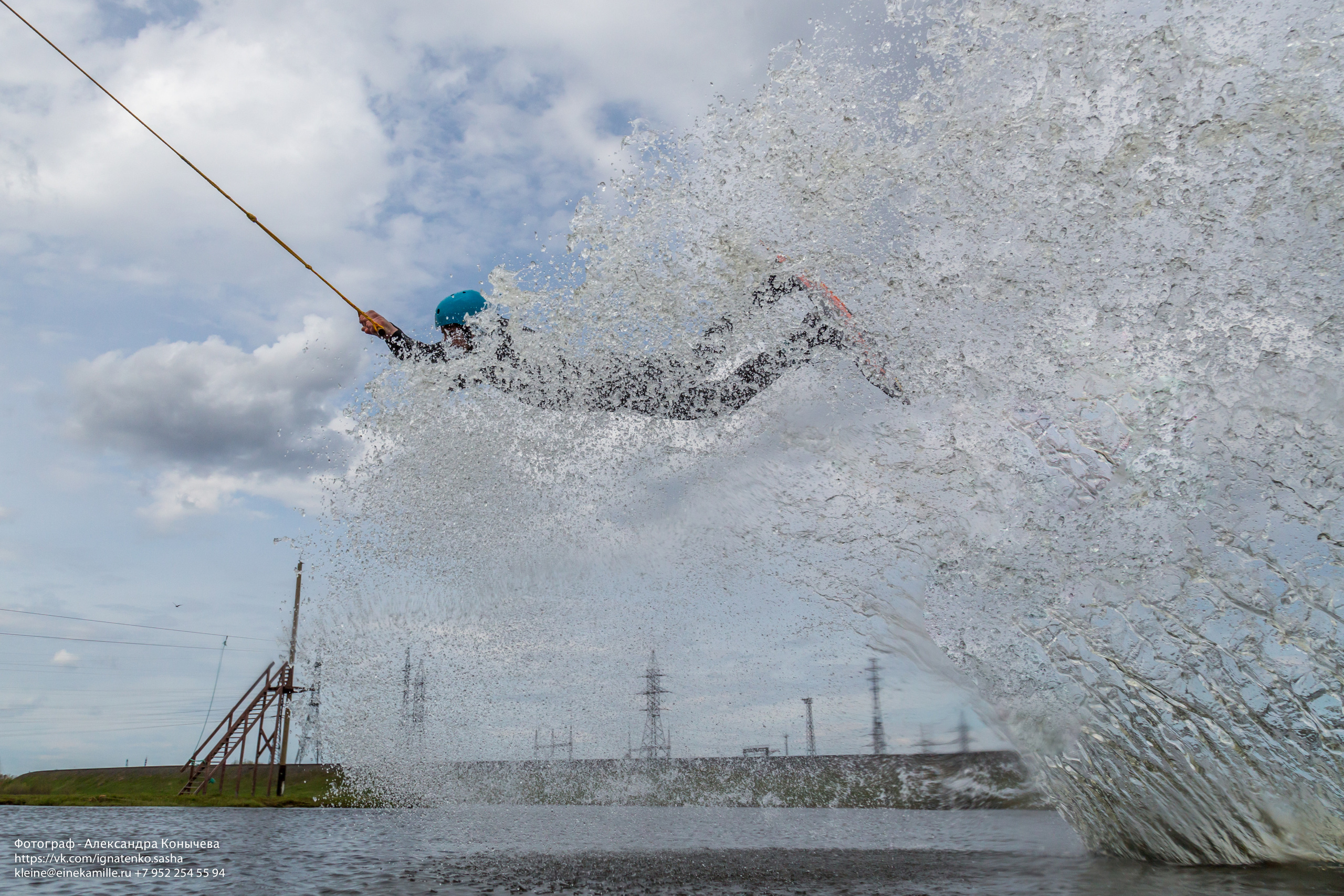 Вейкбординг. Репортаржный фотограф в Архангельске Александра Конычева