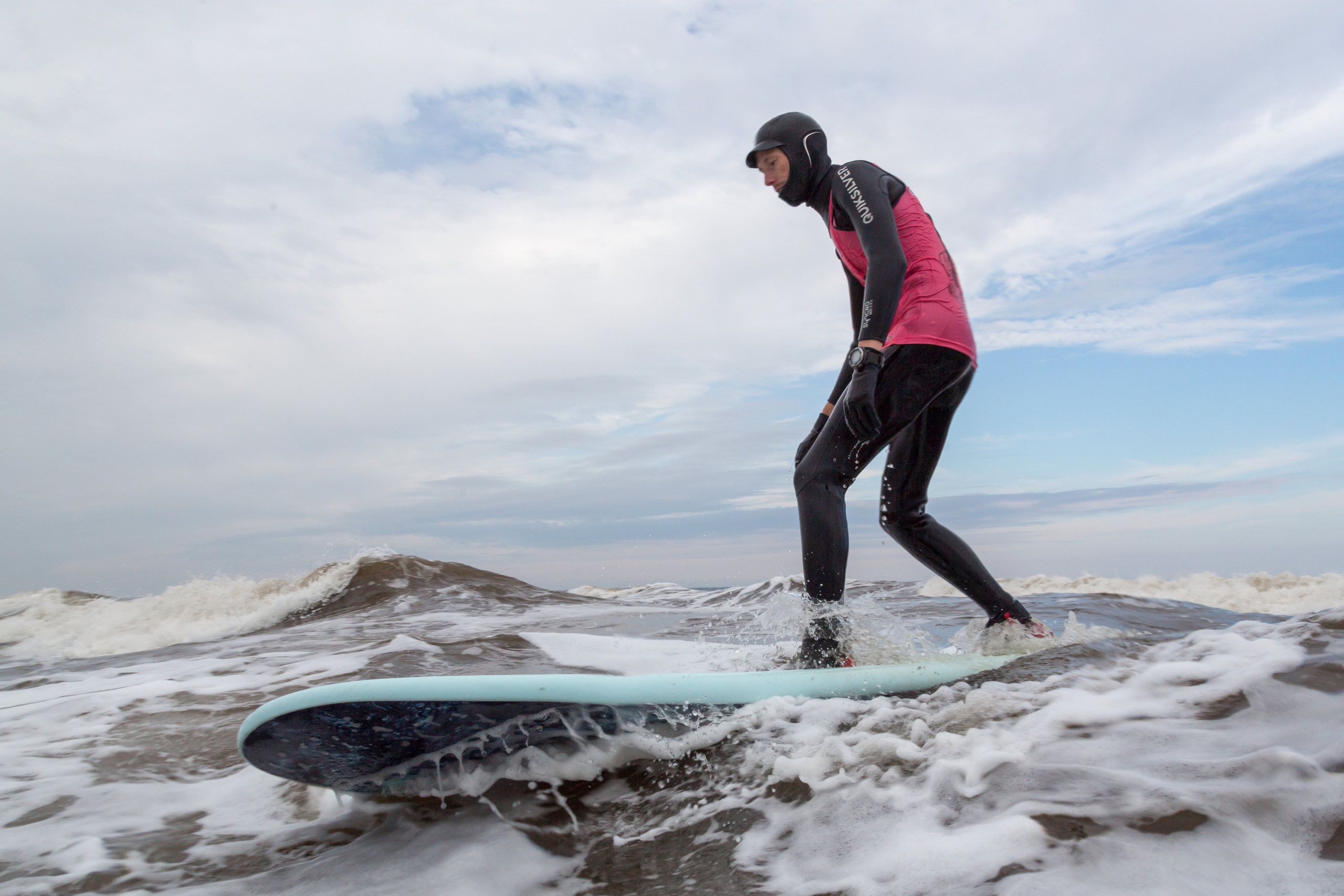 Серфинг на Белом море. Репортаржный фотограф в Архангельске Александра Конычева