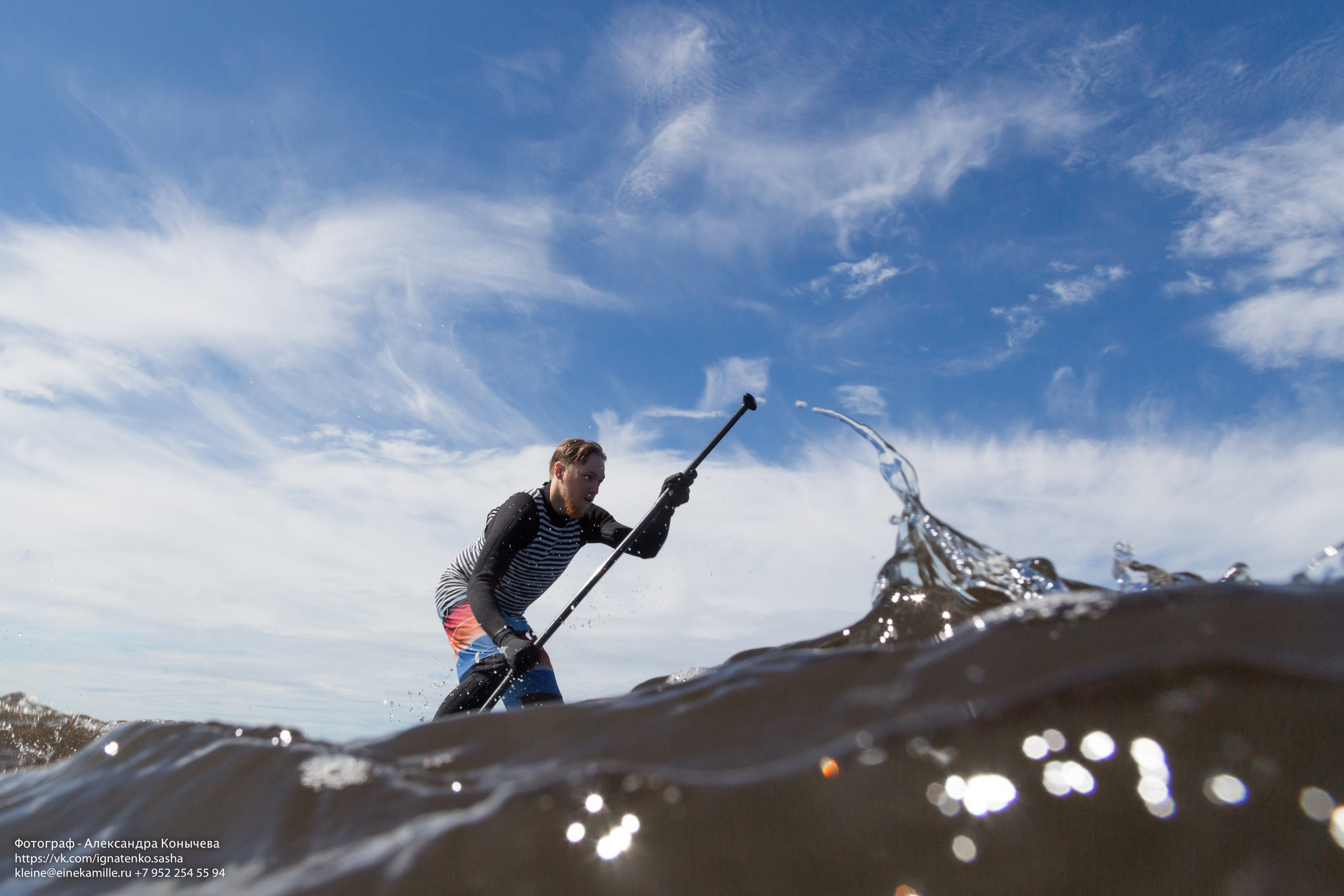 Серфинг на Белом море. Репортаржный фотограф в Архангельске Александра Конычева