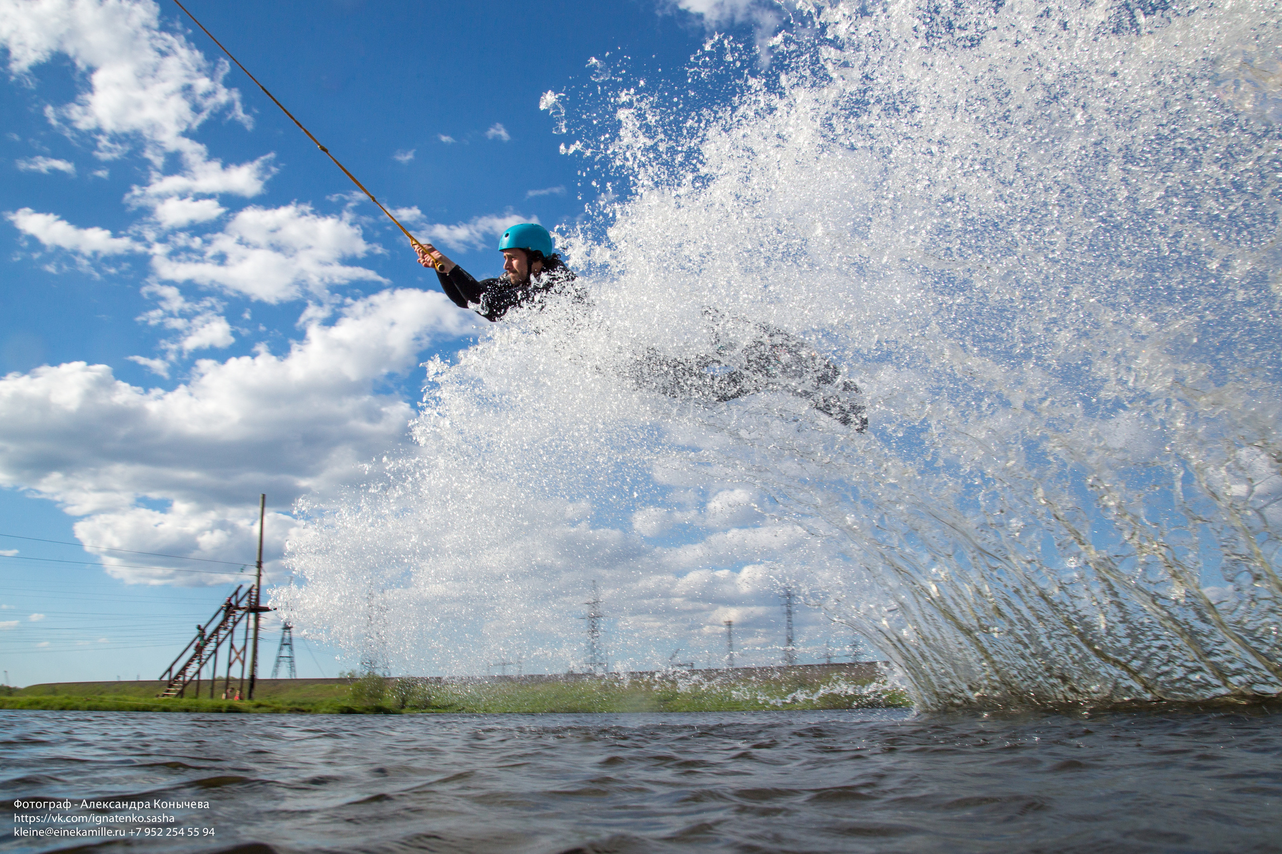 Вейкбординг. Репортаржный фотограф в Архангельске Александра Конычева