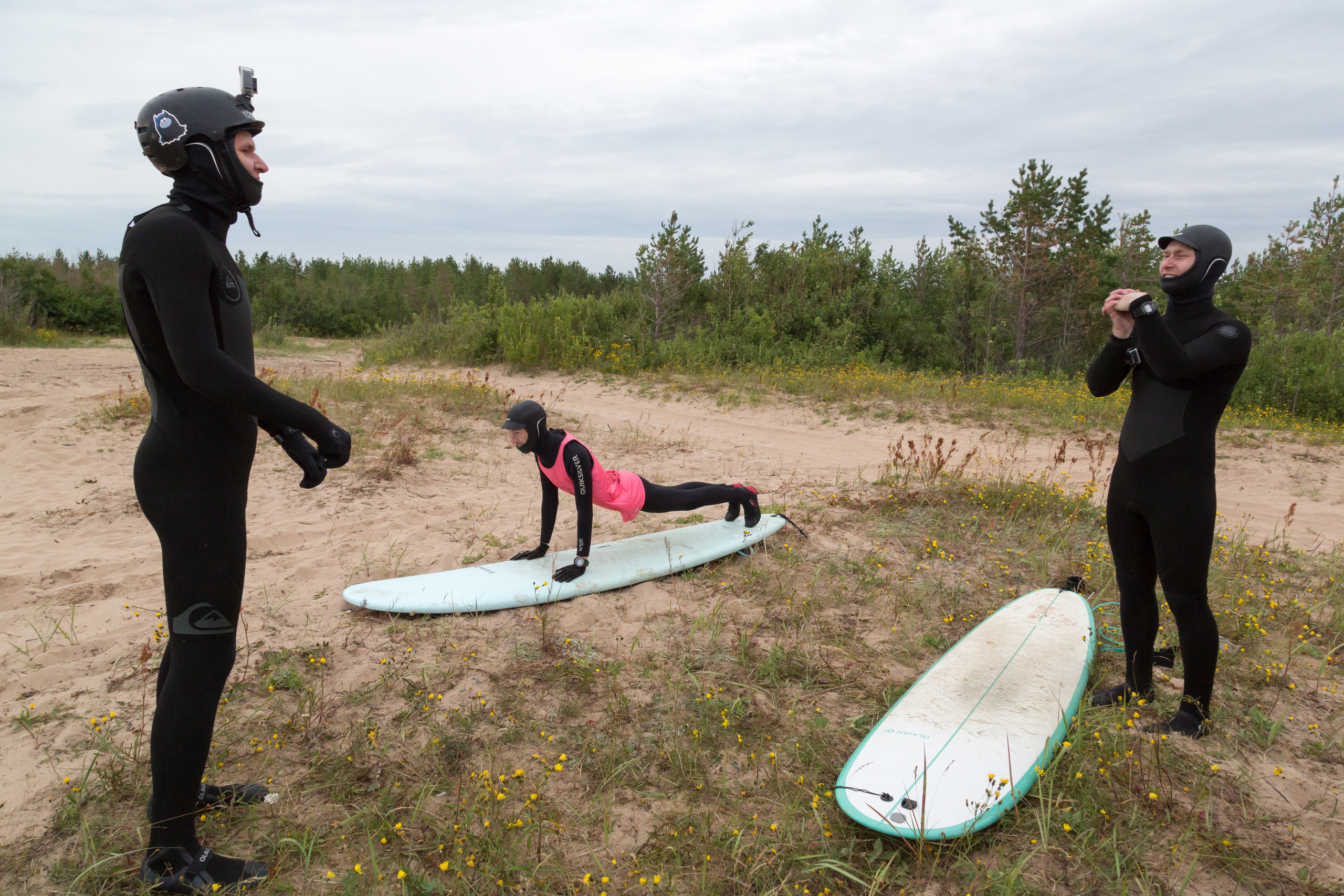 Серфинг на Белом море. Репортаржный фотограф в Архангельске Александра Конычева