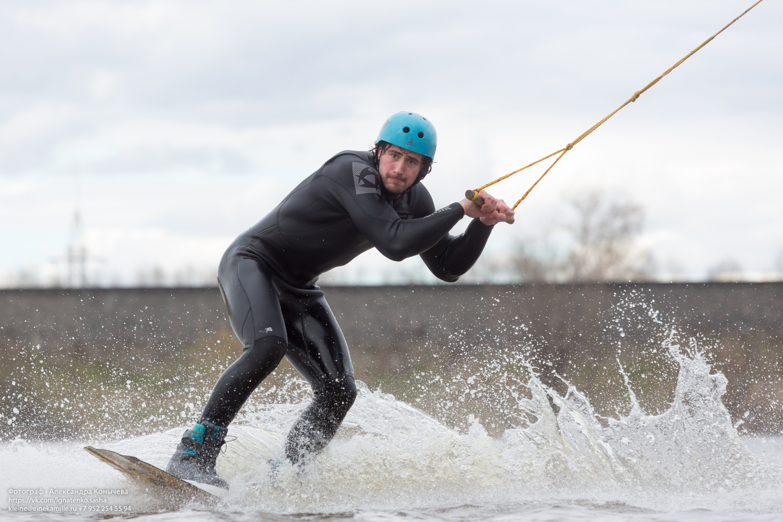 Вейкбординг. Репортаржный фотограф в Архангельске Александра Конычева