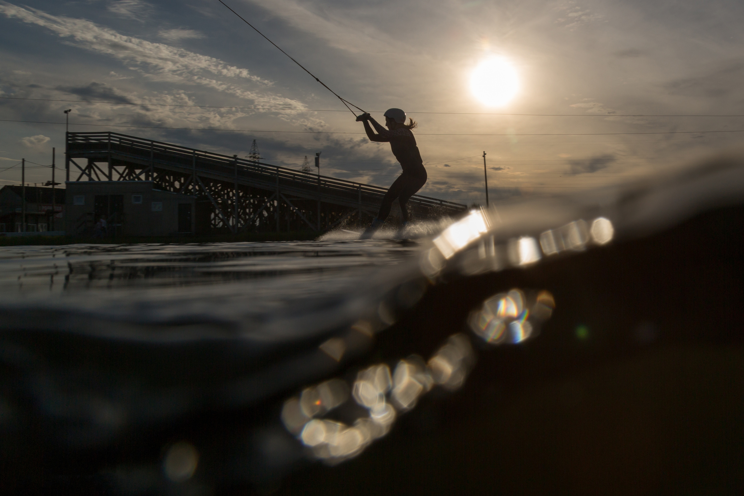 Вейкбординг. Репортаржный фотограф в Архангельске Александра Конычева