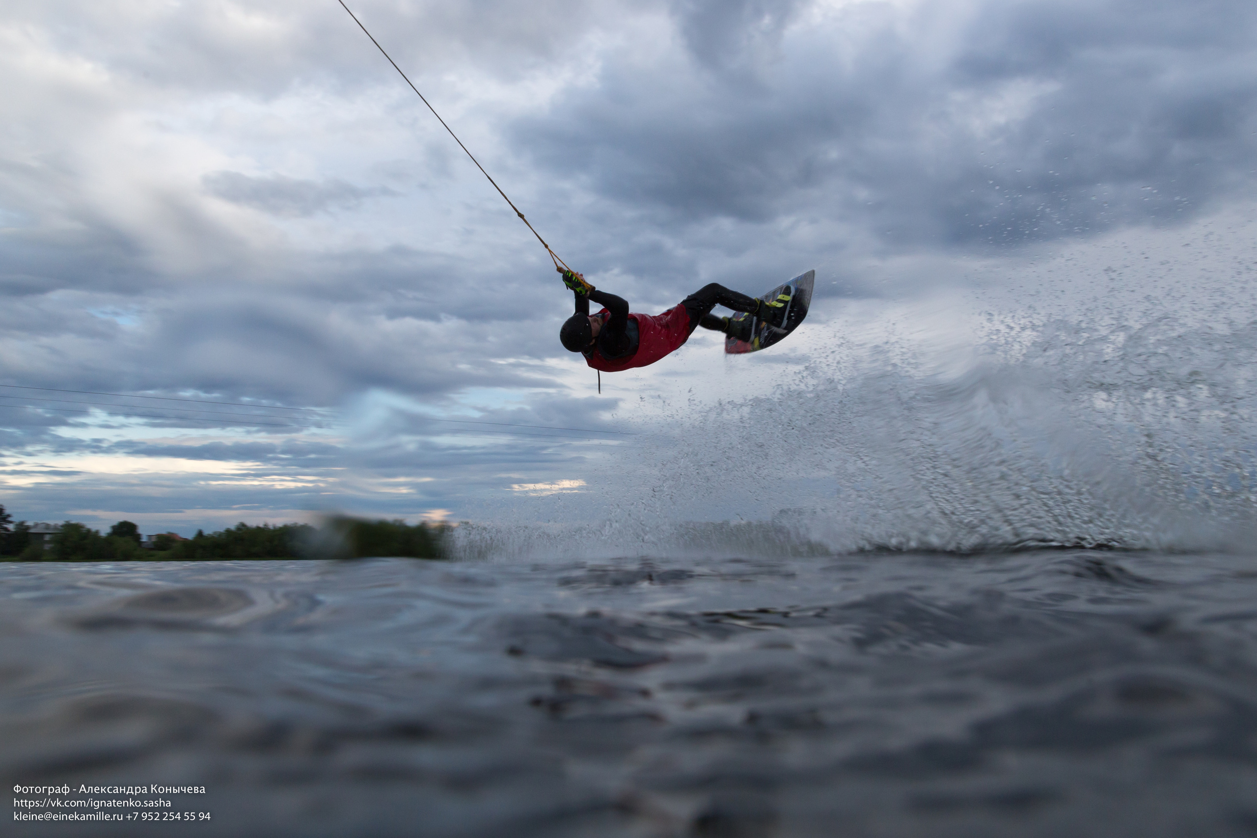 Вейкбординг. Репортаржный фотограф в Архангельске Александра Конычева