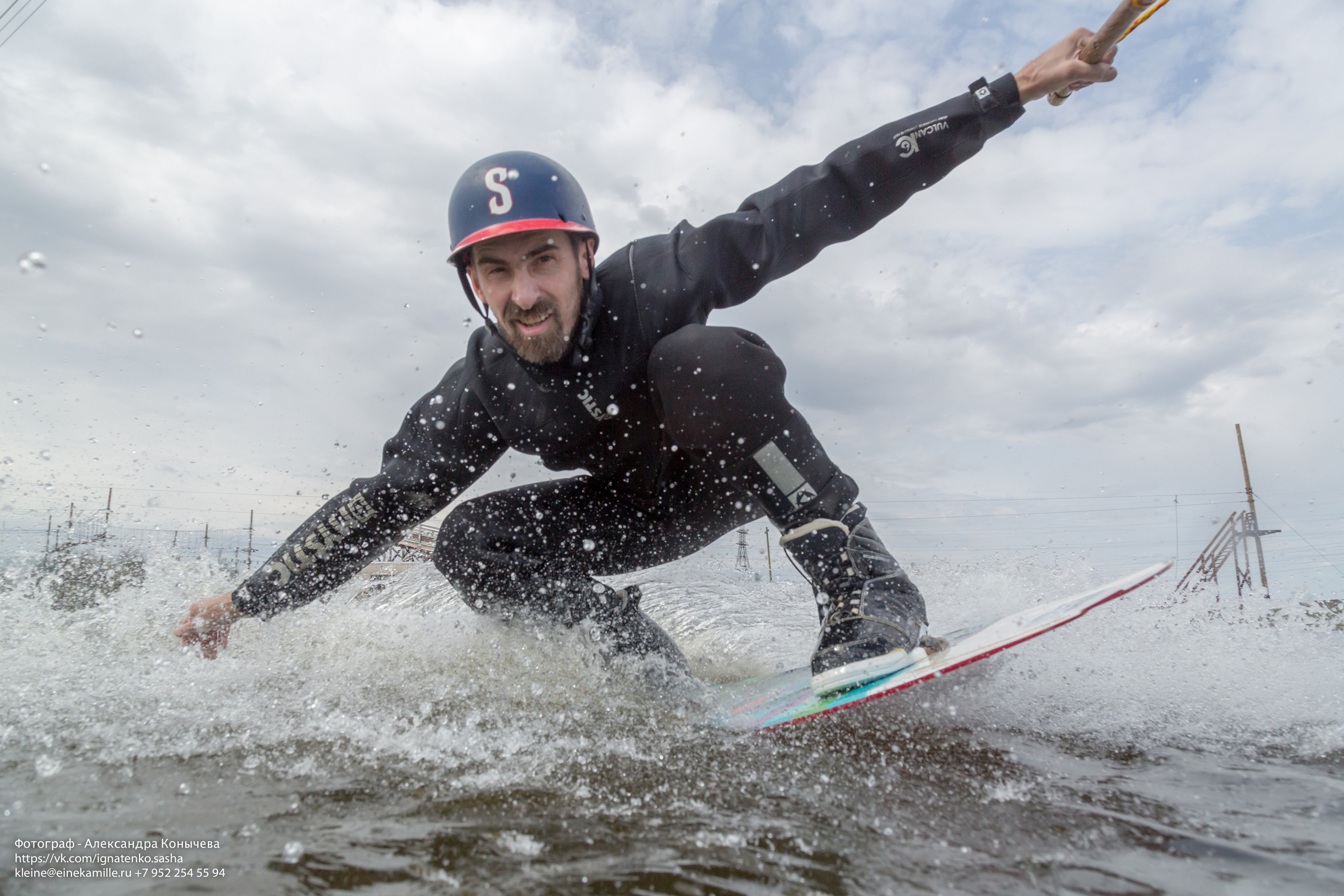 Вейкбординг. Репортаржный фотограф в Архангельске Александра Конычева