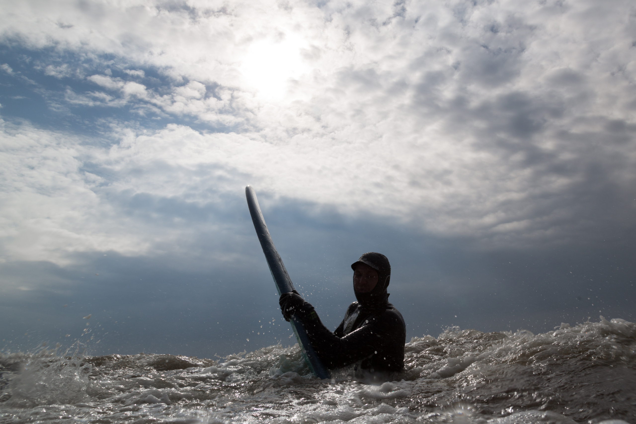 Серфинг на Белом море. Репортаржный фотограф в Архангельске Александра Конычева