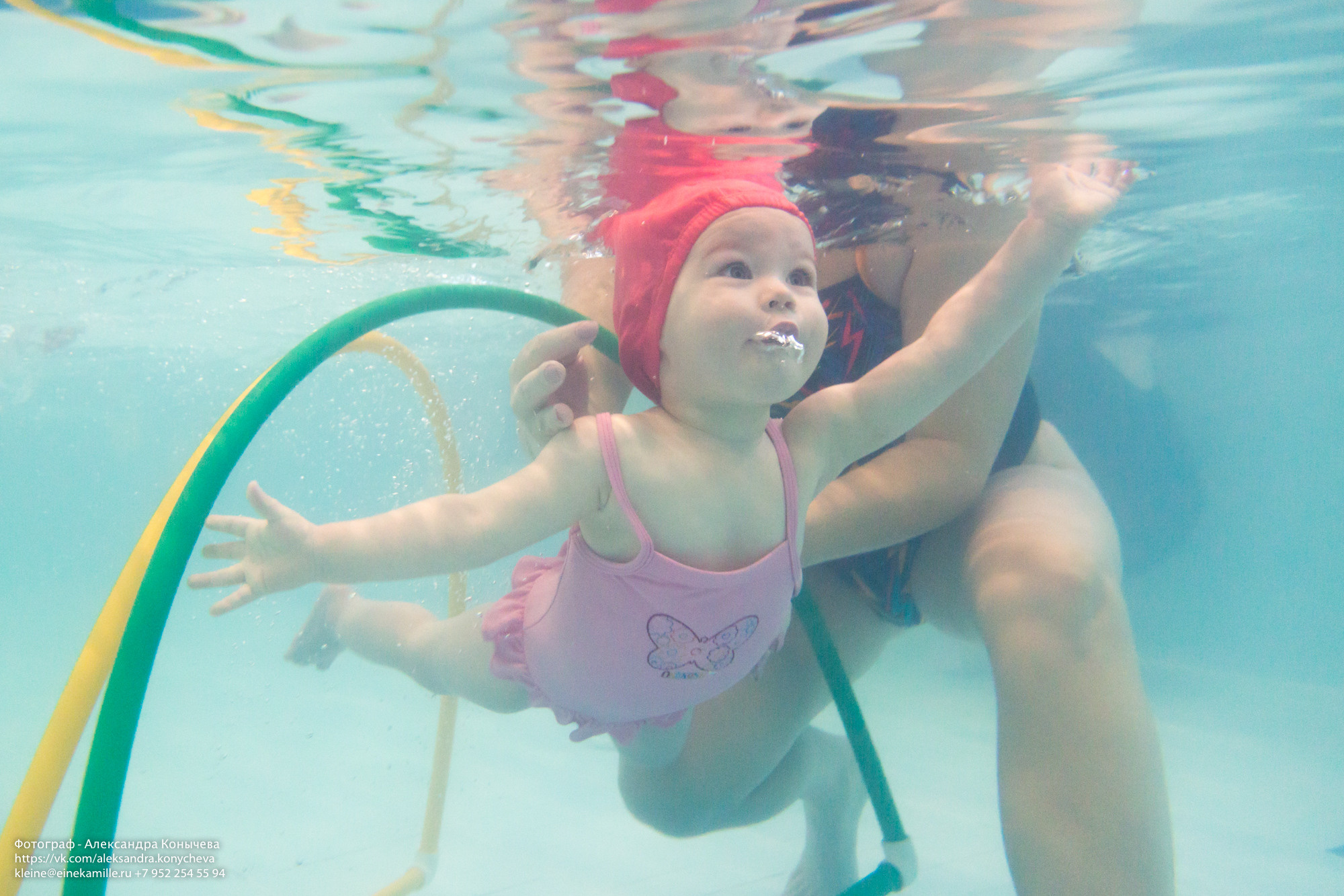 Детский бассейн. Репортаржный фотограф в Архангельске Александра Конычева