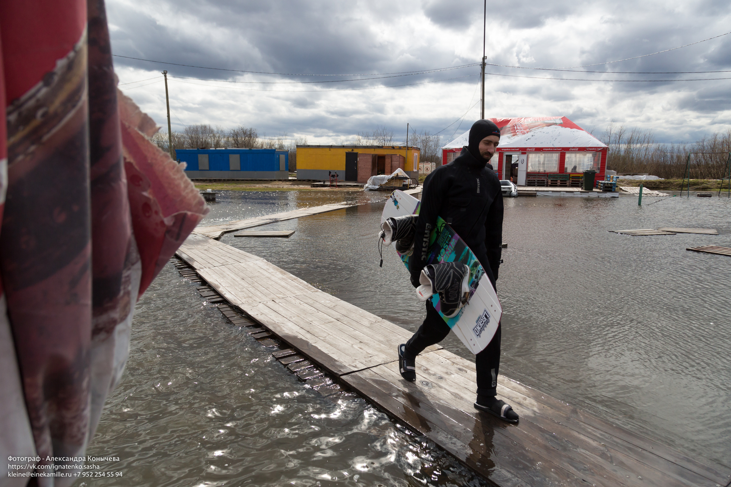 Вейкбординг. Репортаржный фотограф в Архангельске Александра Конычева