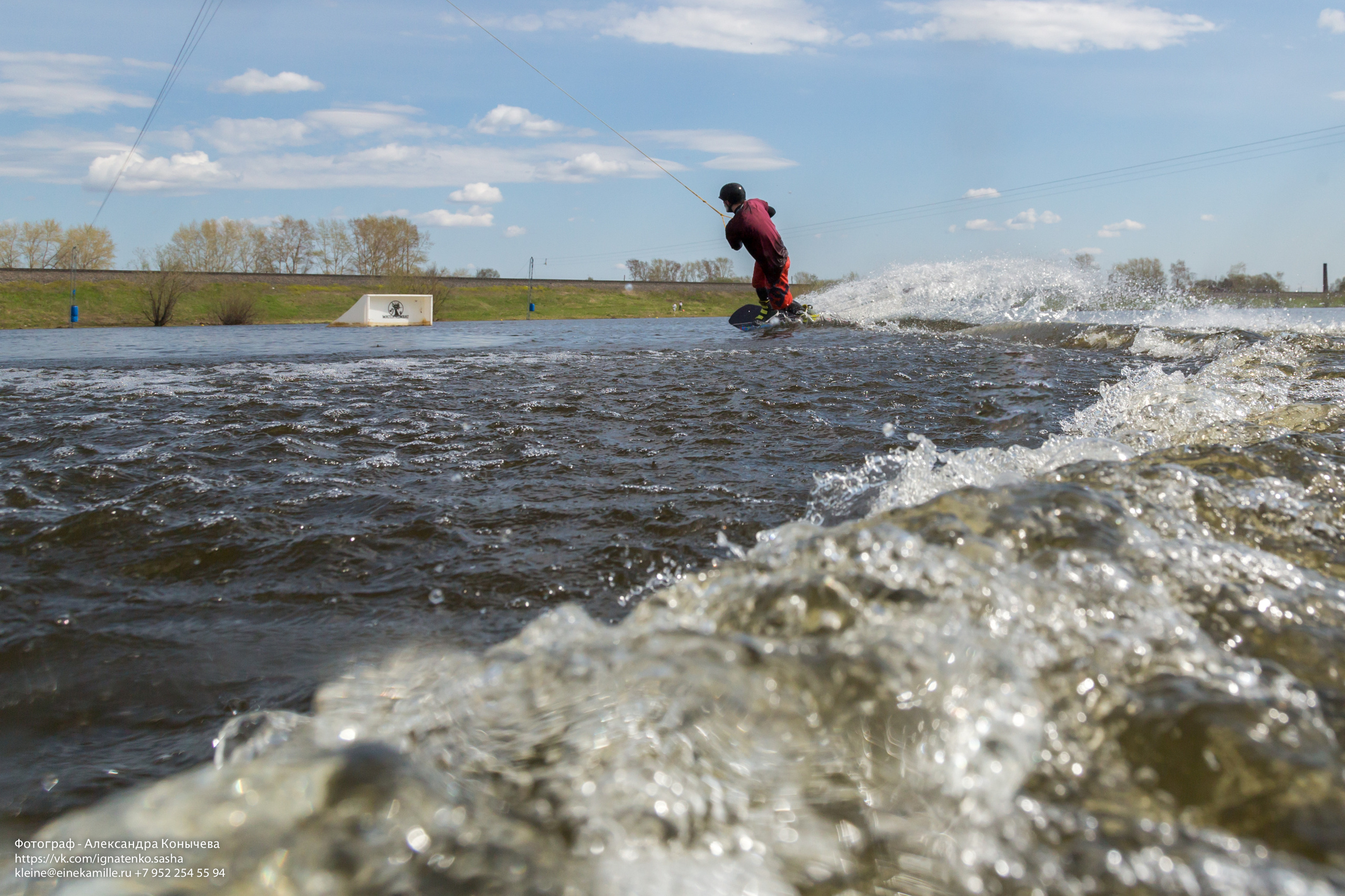 Вейкбординг. Репортаржный фотограф в Архангельске Александра Конычева
