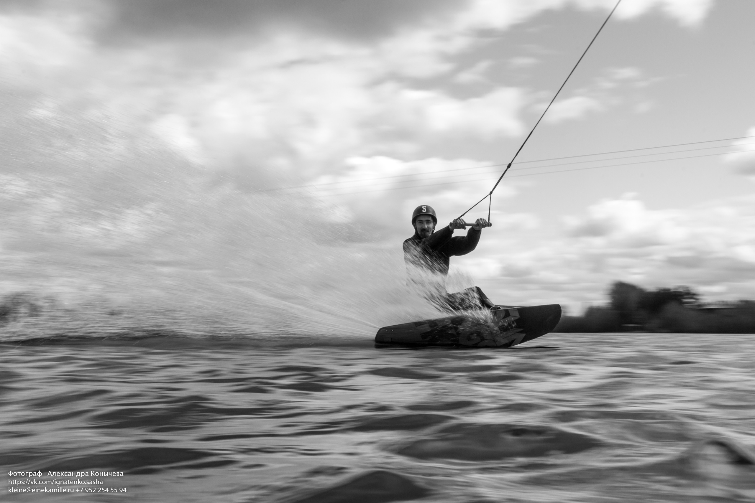 Вейкбординг. Репортаржный фотограф в Архангельске Александра Конычева