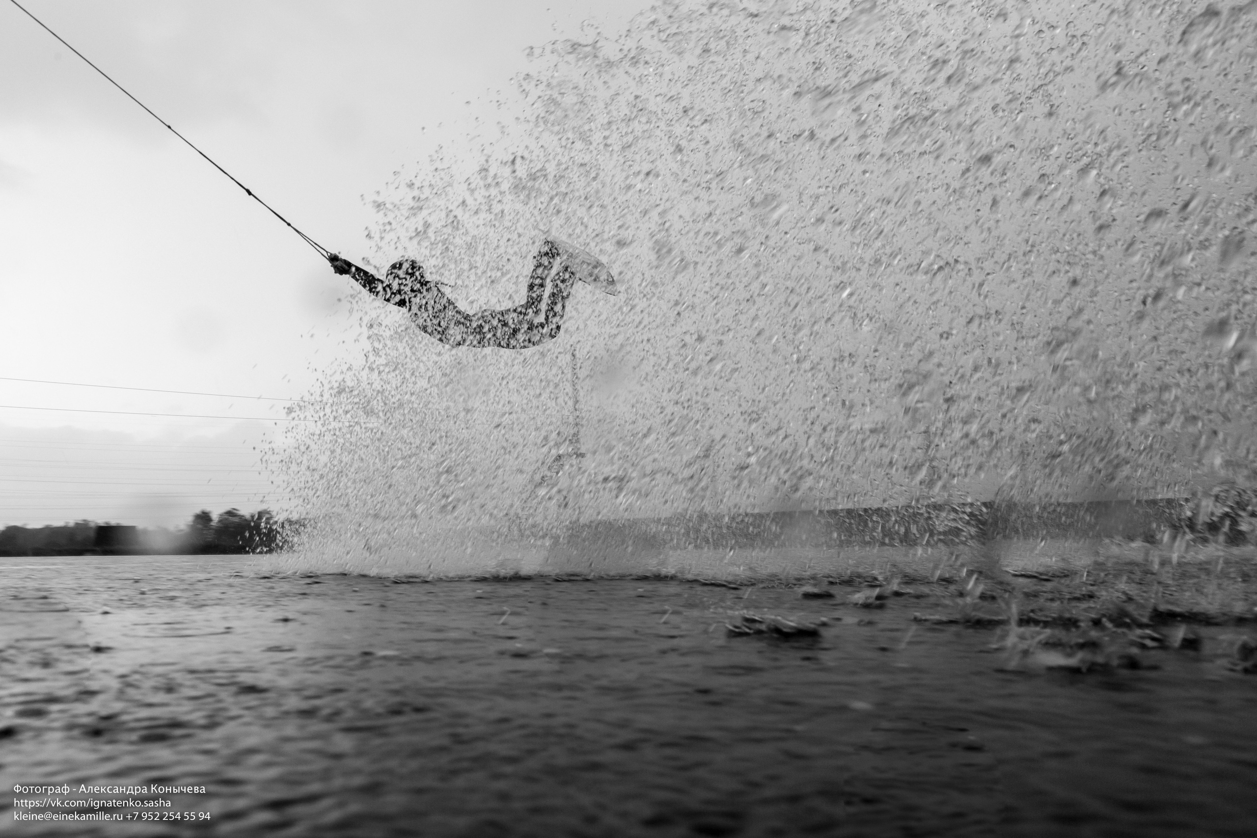 Вейкбординг. Репортаржный фотограф в Архангельске Александра Конычева