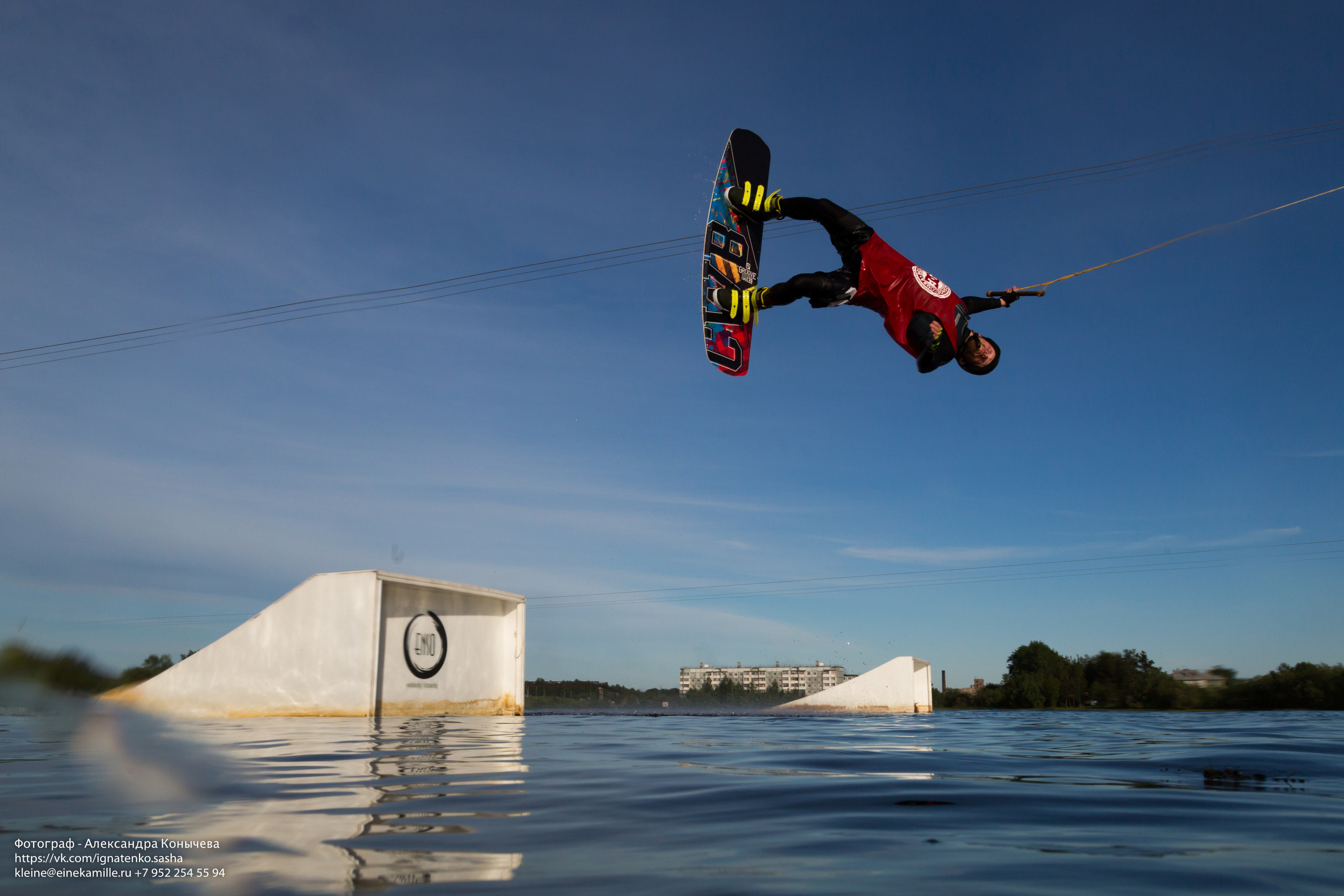 Вейкбординг. Репортаржный фотограф в Архангельске Александра Конычева