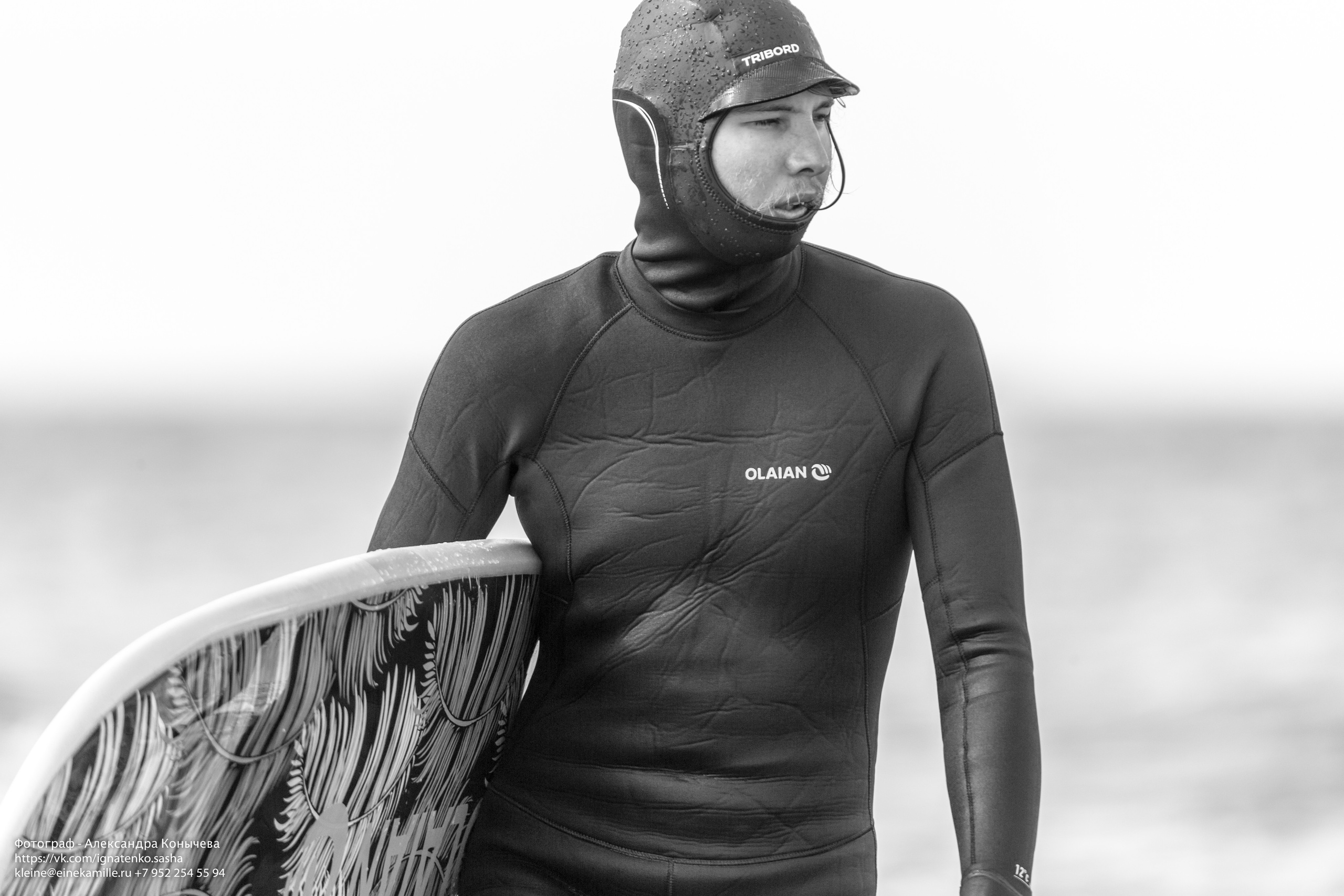 Серфинг на Белом море. Репортаржный фотограф в Архангельске Александра Конычева