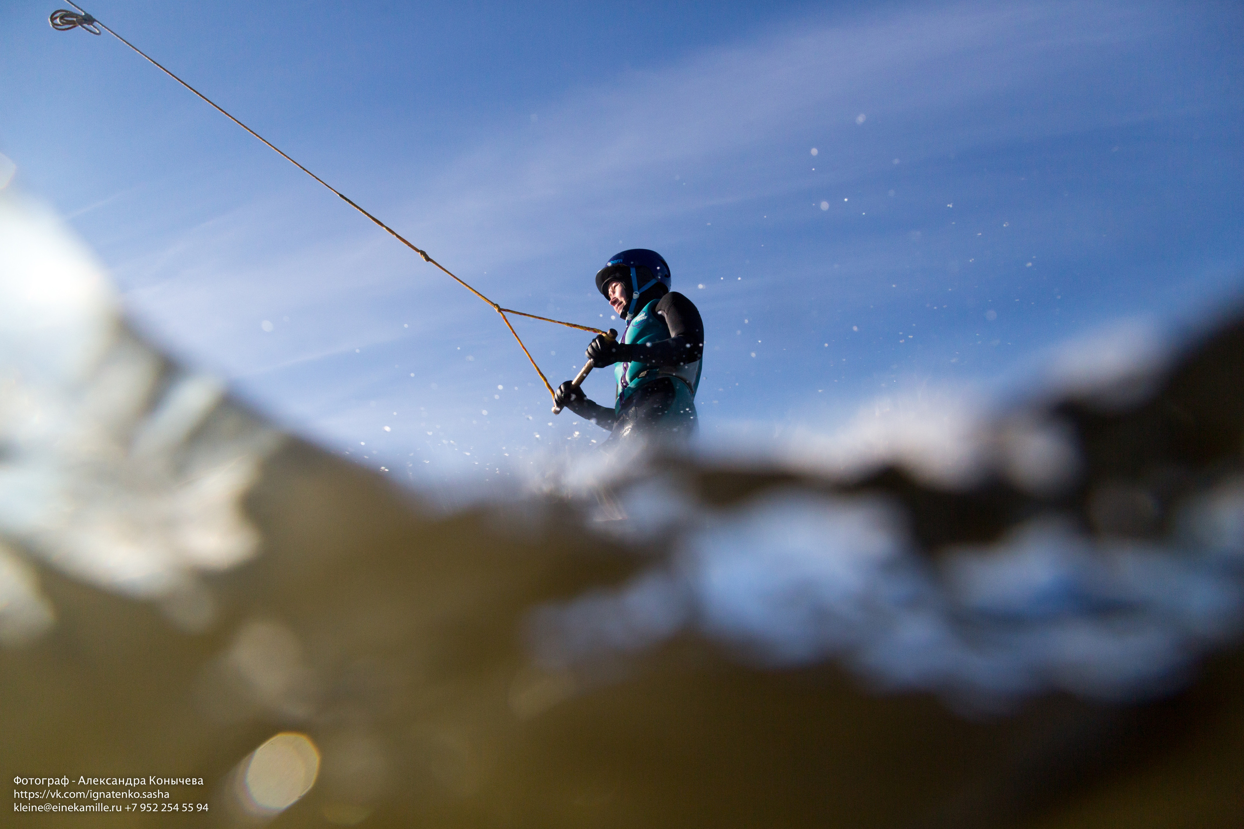 Вейкбординг. Репортаржный фотограф в Архангельске Александра Конычева