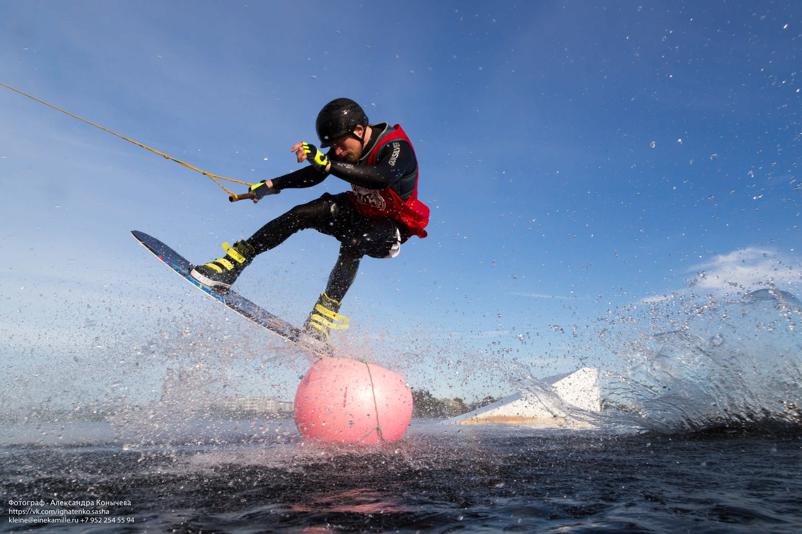 Вейкбординг. Репортаржный фотограф в Архангельске Александра Конычева
