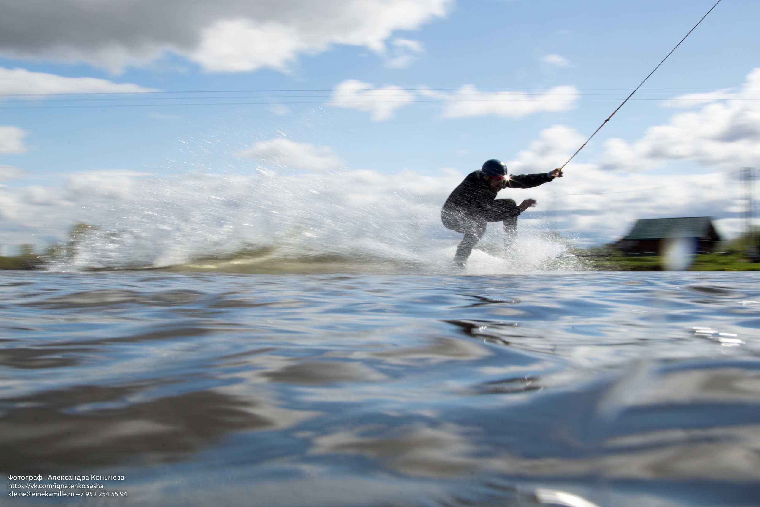 Вейкбординг. Репортаржный фотограф в Архангельске Александра Конычева