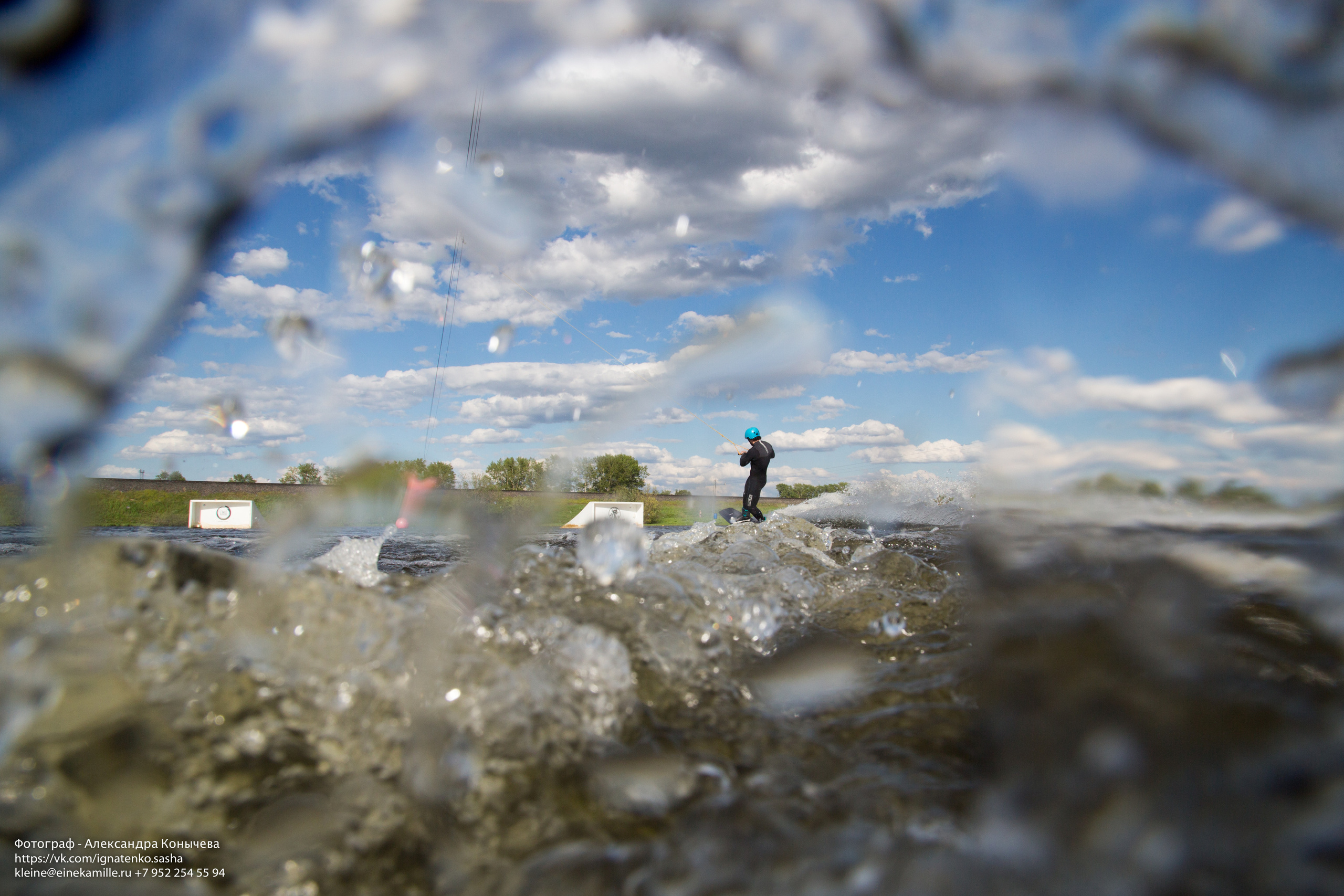 Вейкбординг. Репортаржный фотограф в Архангельске Александра Конычева