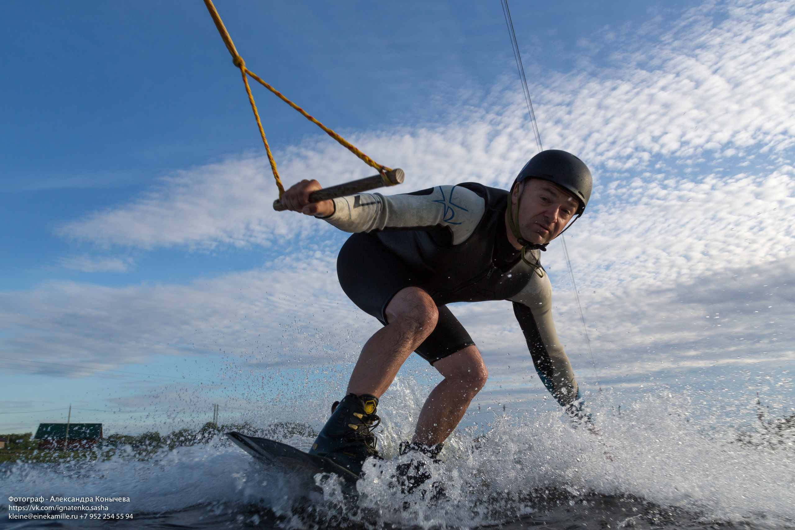 Вейкбординг. Репортаржный фотограф в Архангельске Александра Конычева