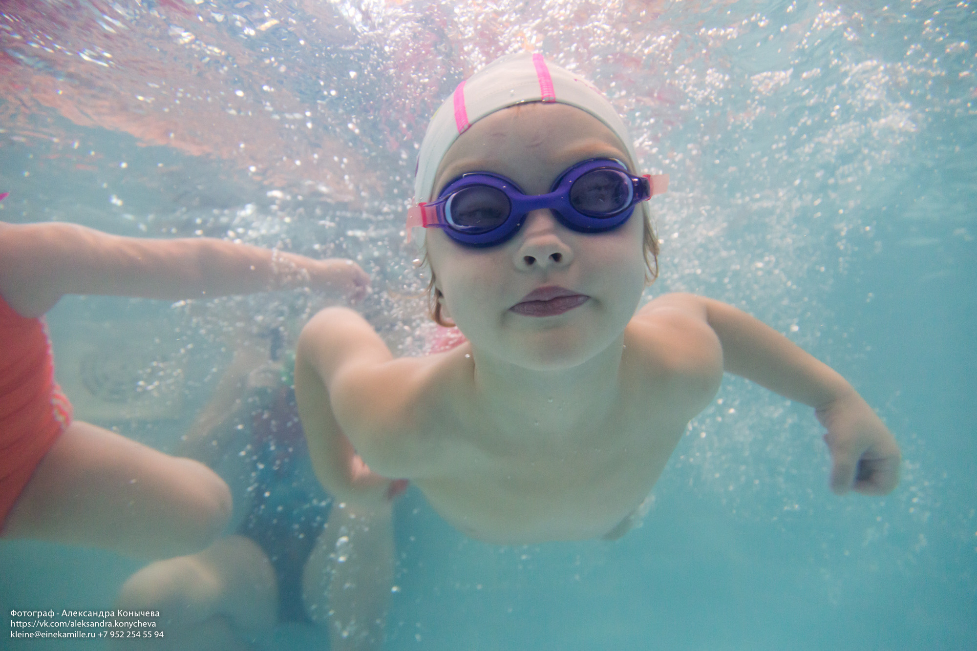 Детский бассейн. Репортаржный фотограф в Архангельске Александра Конычева