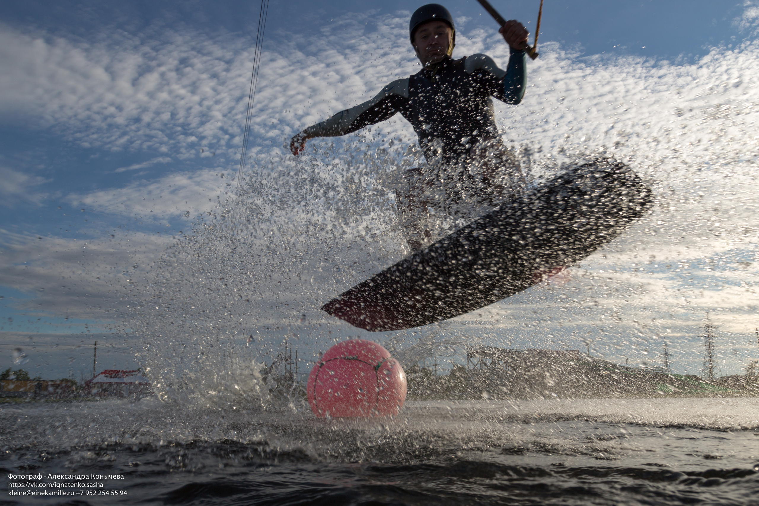 Вейкбординг. Репортаржный фотограф в Архангельске Александра Конычева