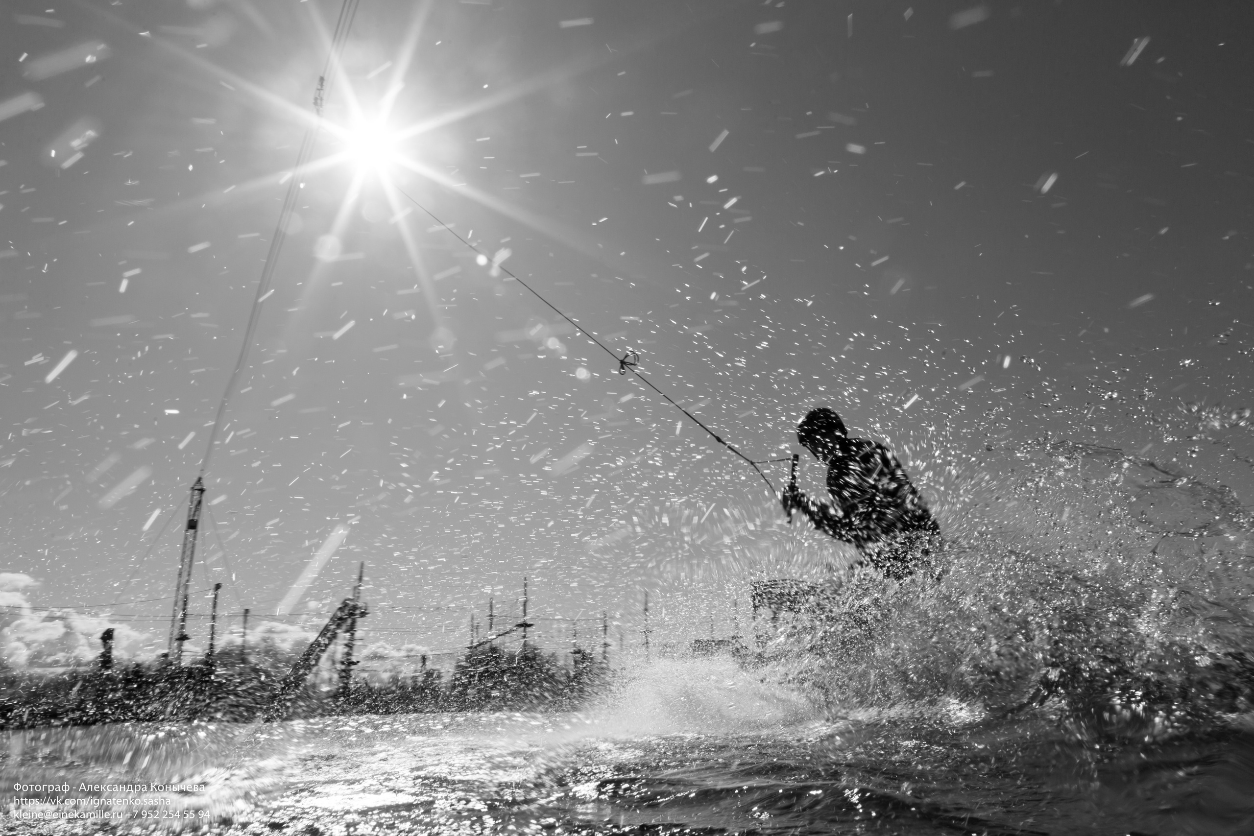 Вейкбординг. Репортаржный фотограф в Архангельске Александра Конычева