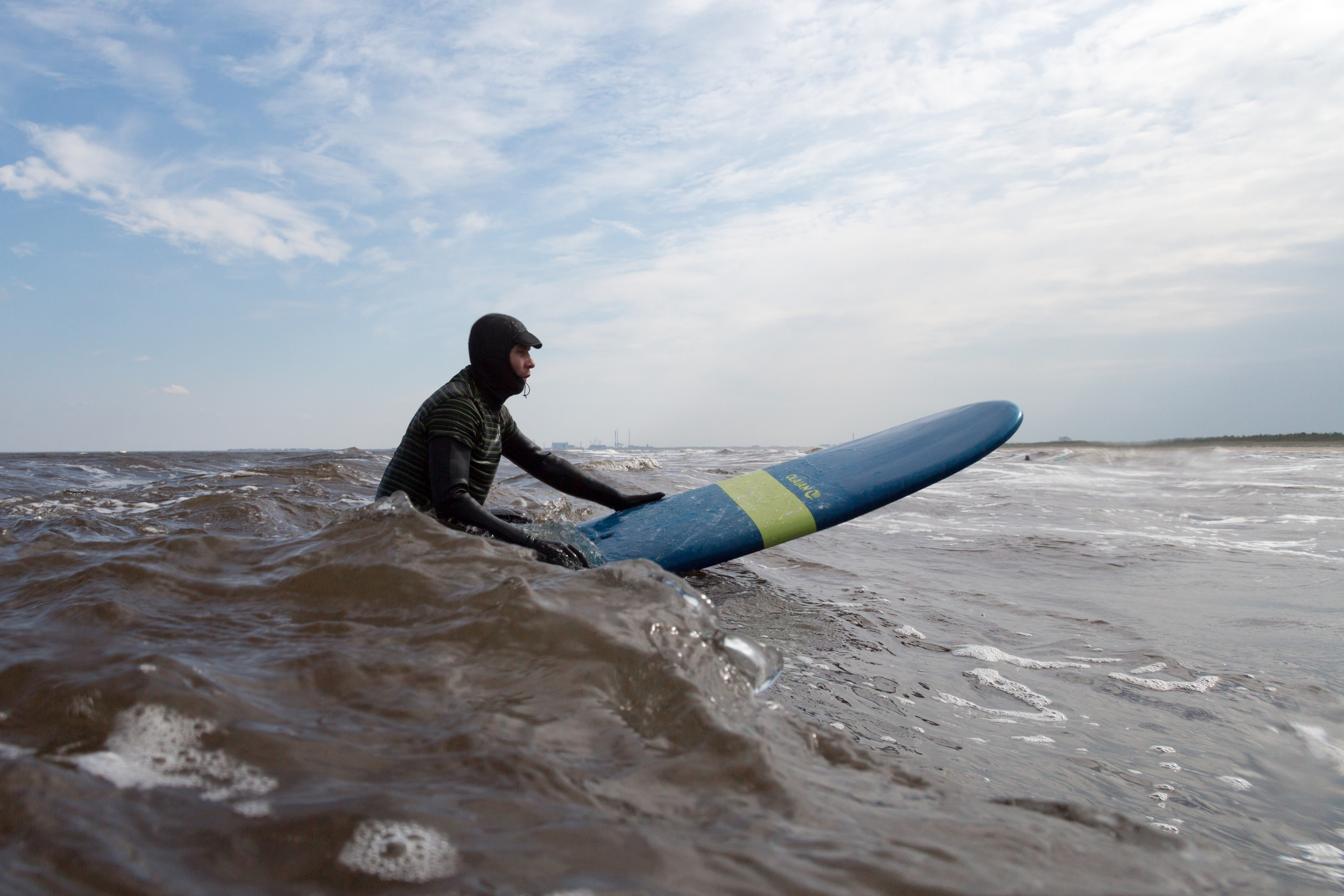 Серфинг на Белом море. Репортаржный фотограф в Архангельске Александра Конычева