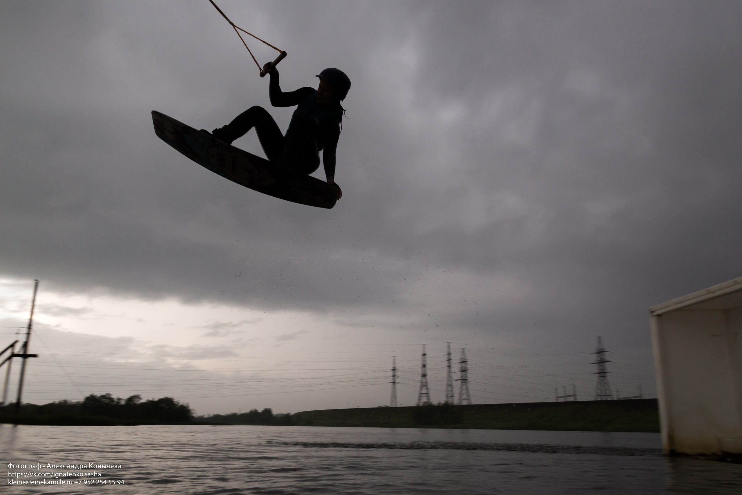 Вейкбординг. Репортаржный фотограф в Архангельске Александра Конычева